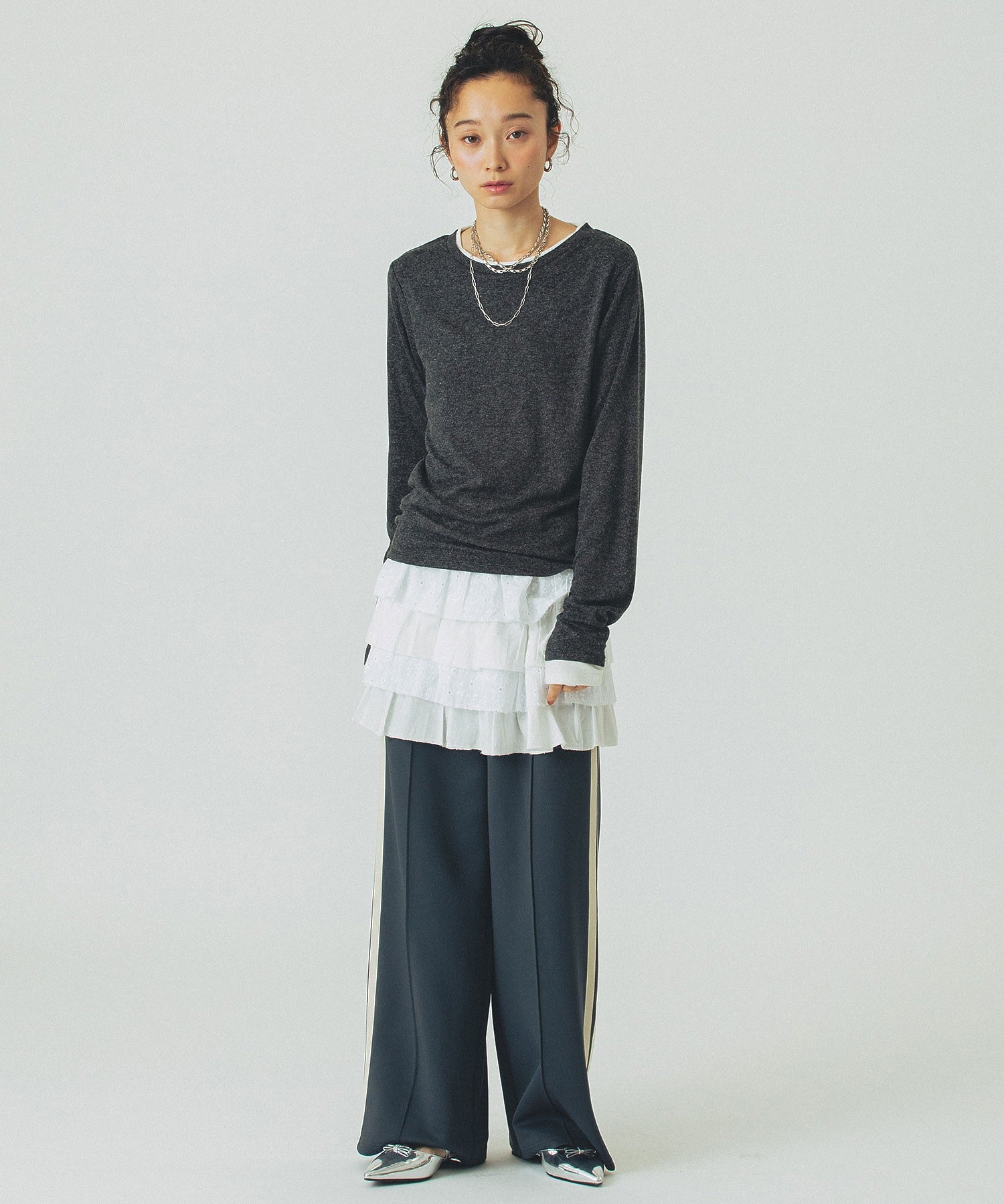 model:161cm 着用サイズ:ONE SIZE