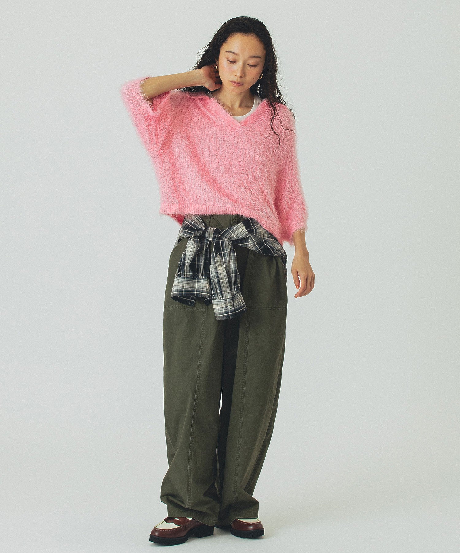 model:161cm 着用サイズ:ONE SIZE