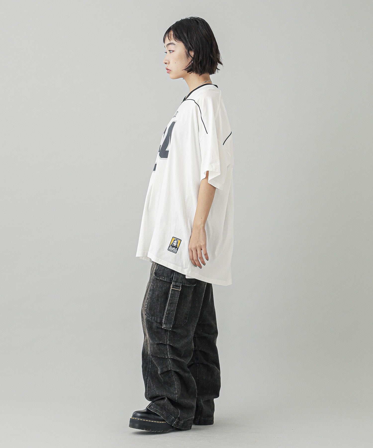 NUMBERING S/S BIG TEE DRESS