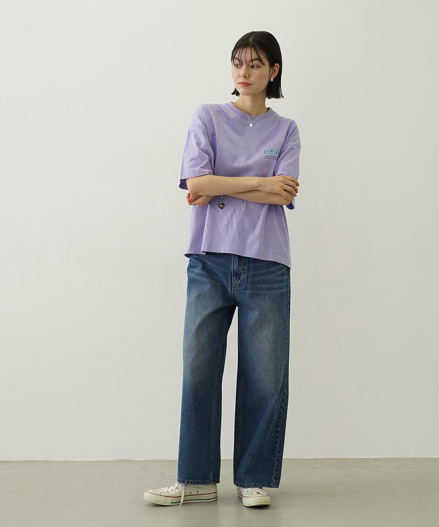 BEAR AND PARFAIT WIDE S/S TEE