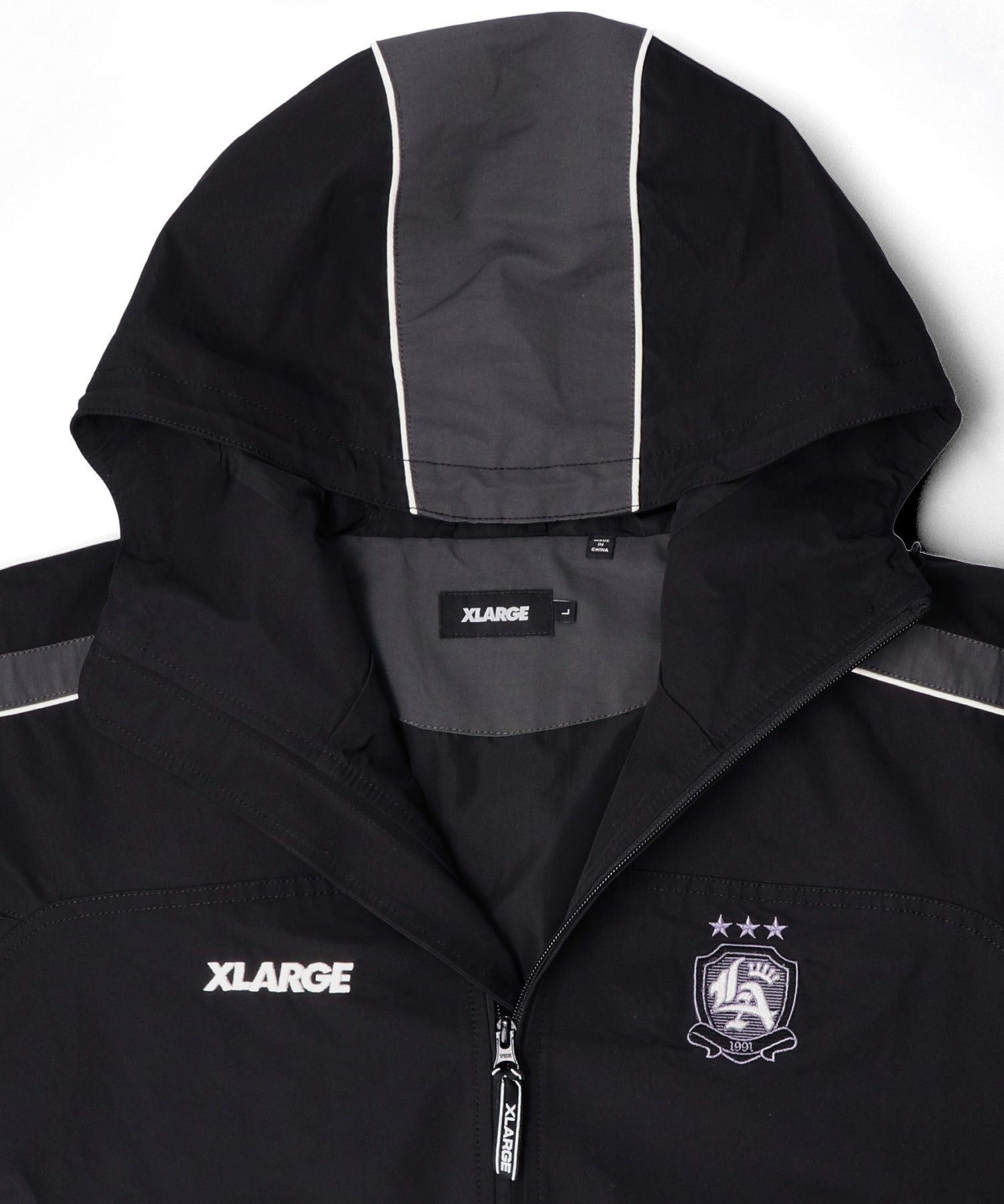 HOODED TRACK JACKET