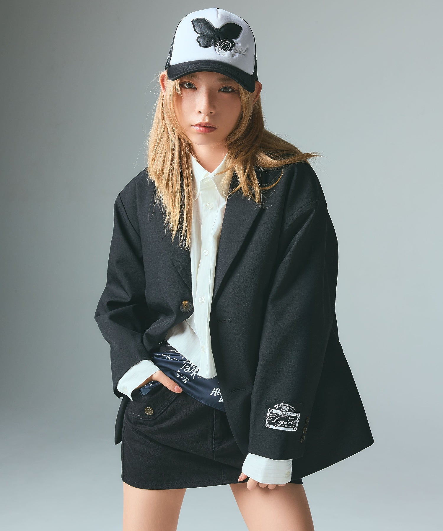 FLAP POCKET MINI SKIRT