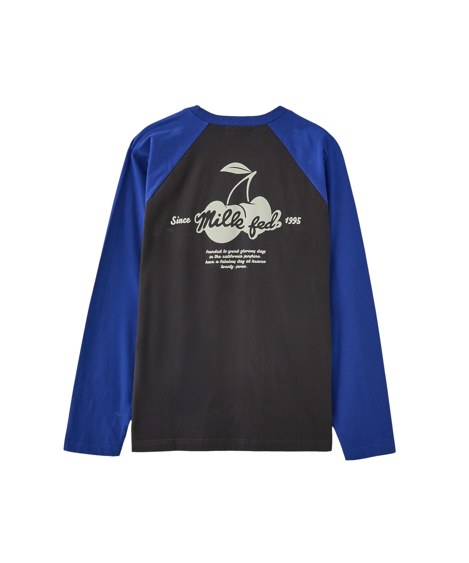 CHERRY FLOCK PRINT B/B TEE