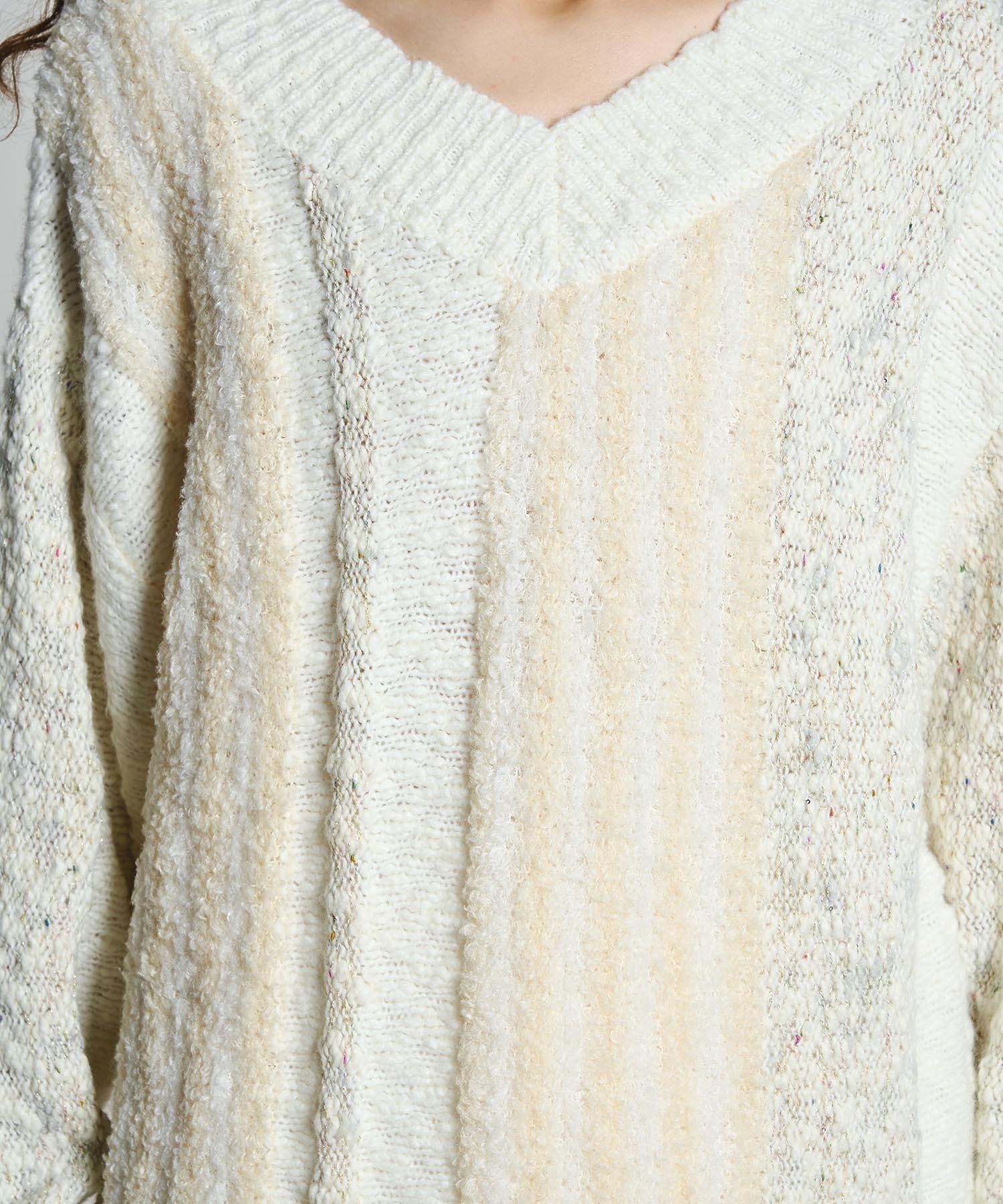 MIX KNIT PULLOVER