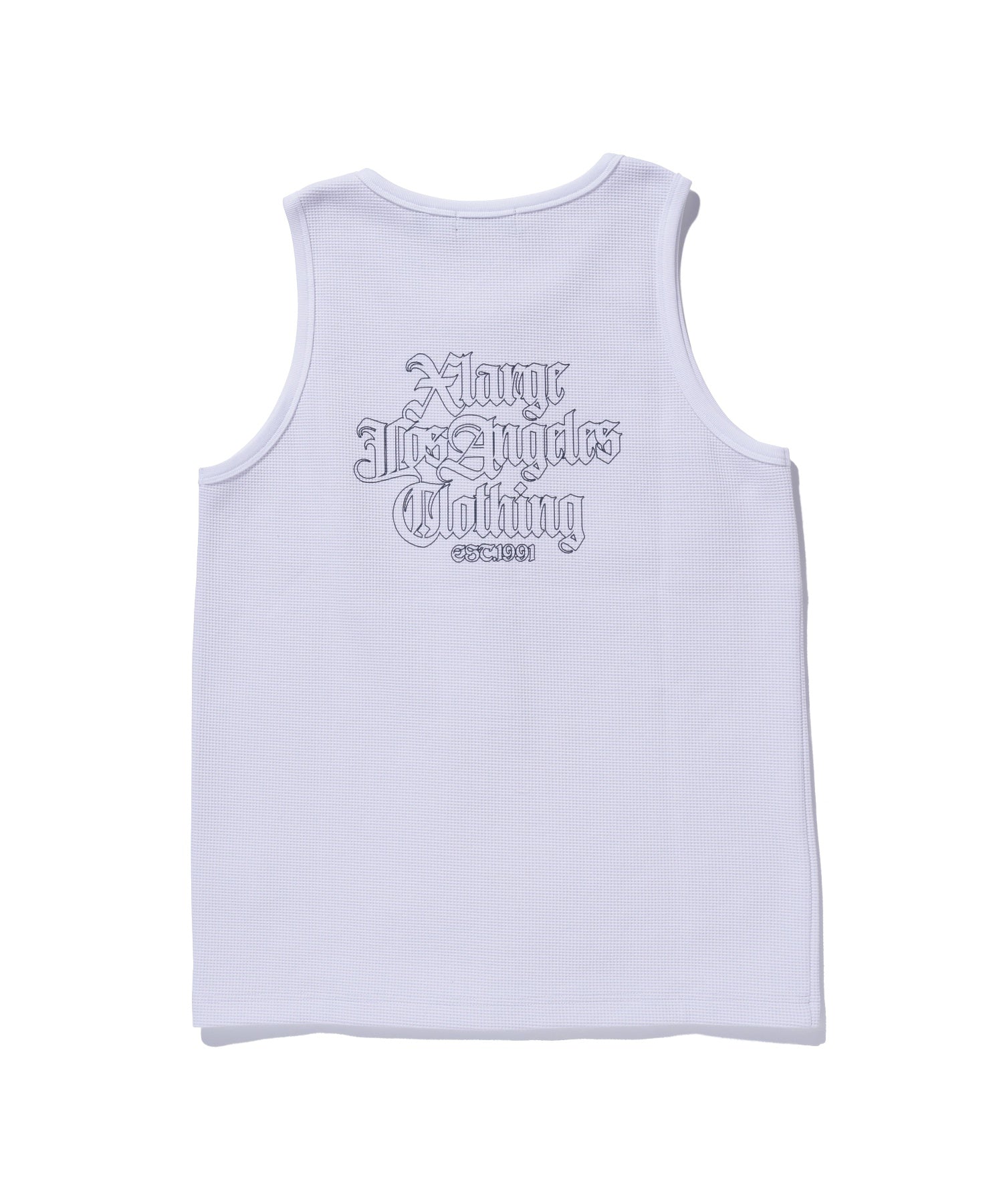 OLD ENGLISH WAFFLE TANK TOP