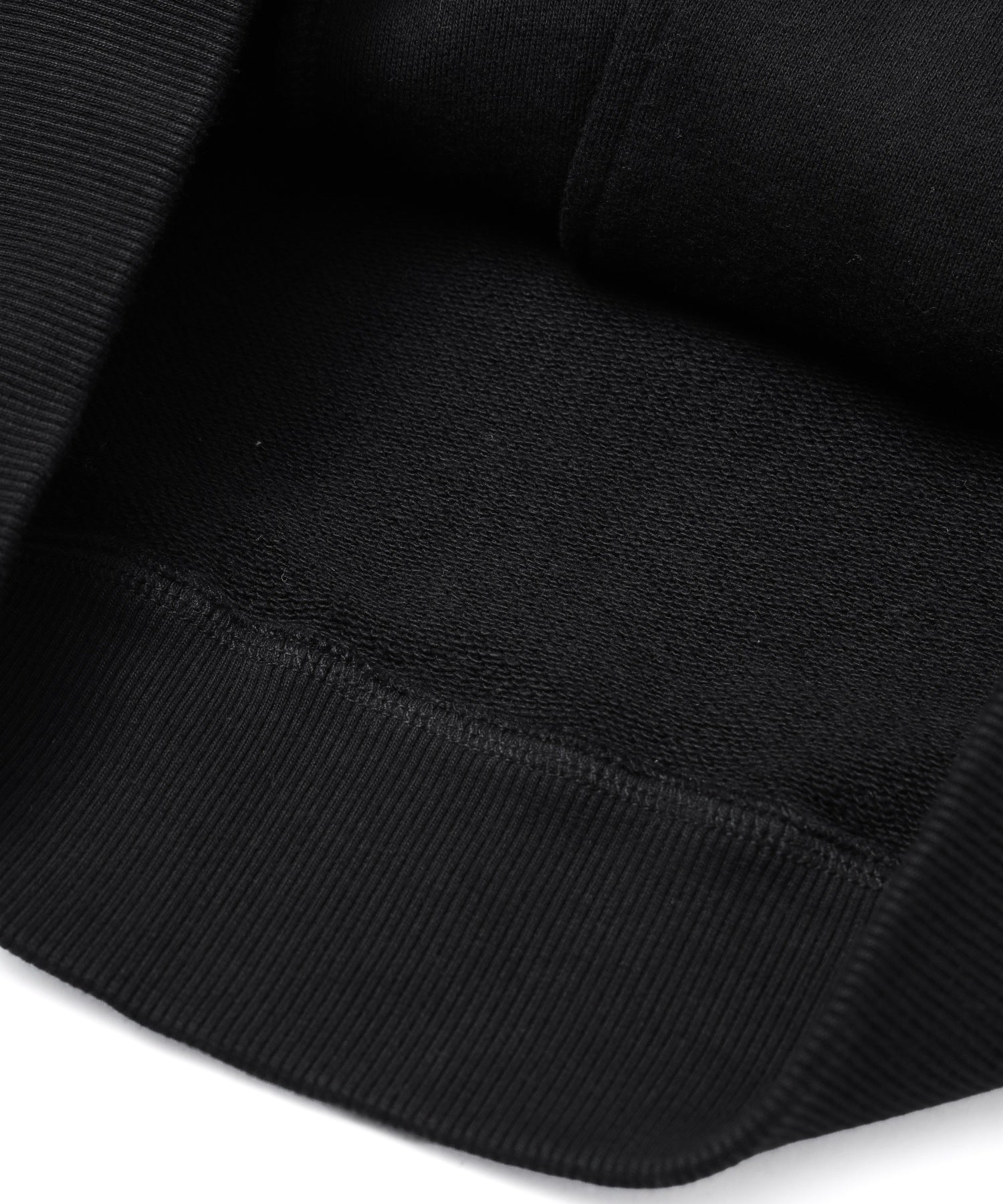 DOUBLE COLLAR ZIP UP SWEAT HOODIE