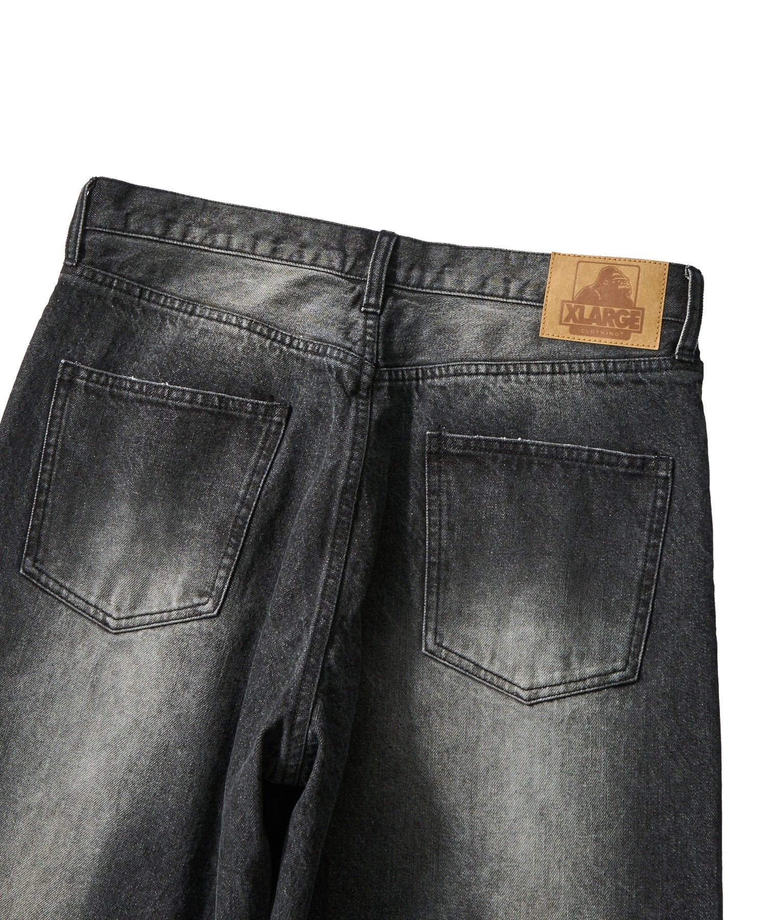 FADED DENIM PANTS