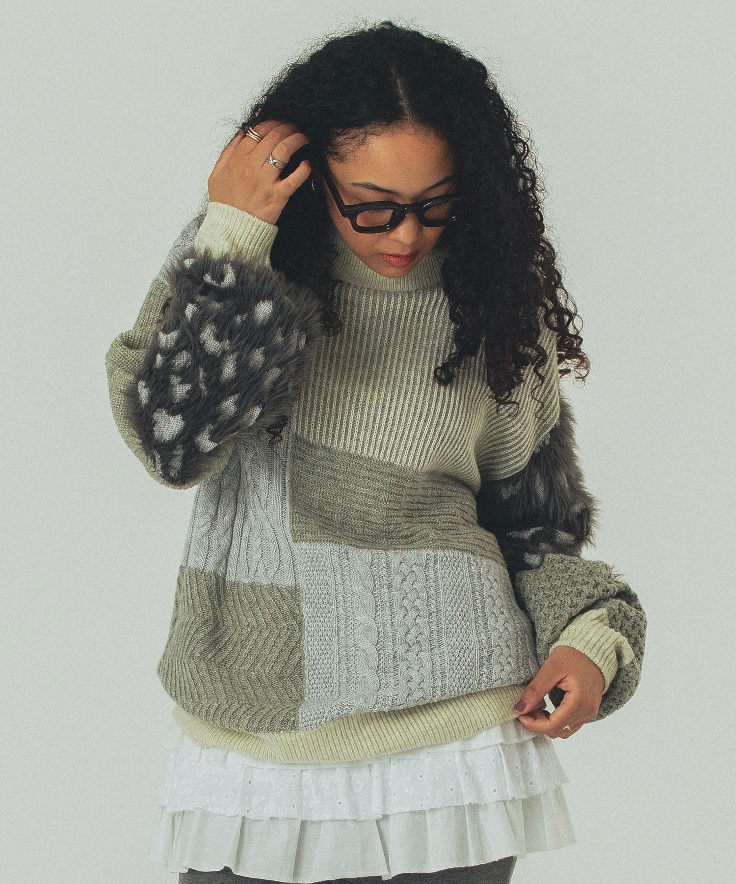 model:168cm 着用サイズ:ONE SIZE