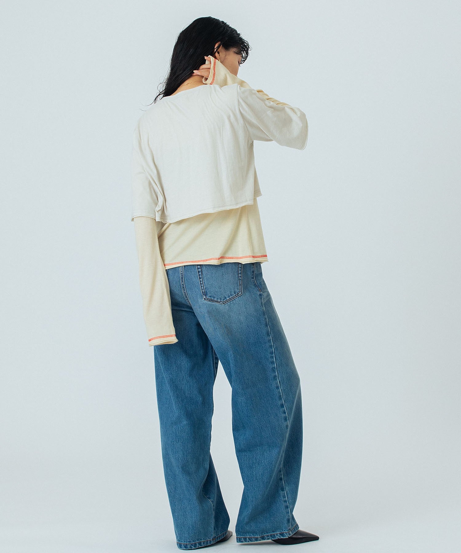 model:167cm 着用サイズ:M