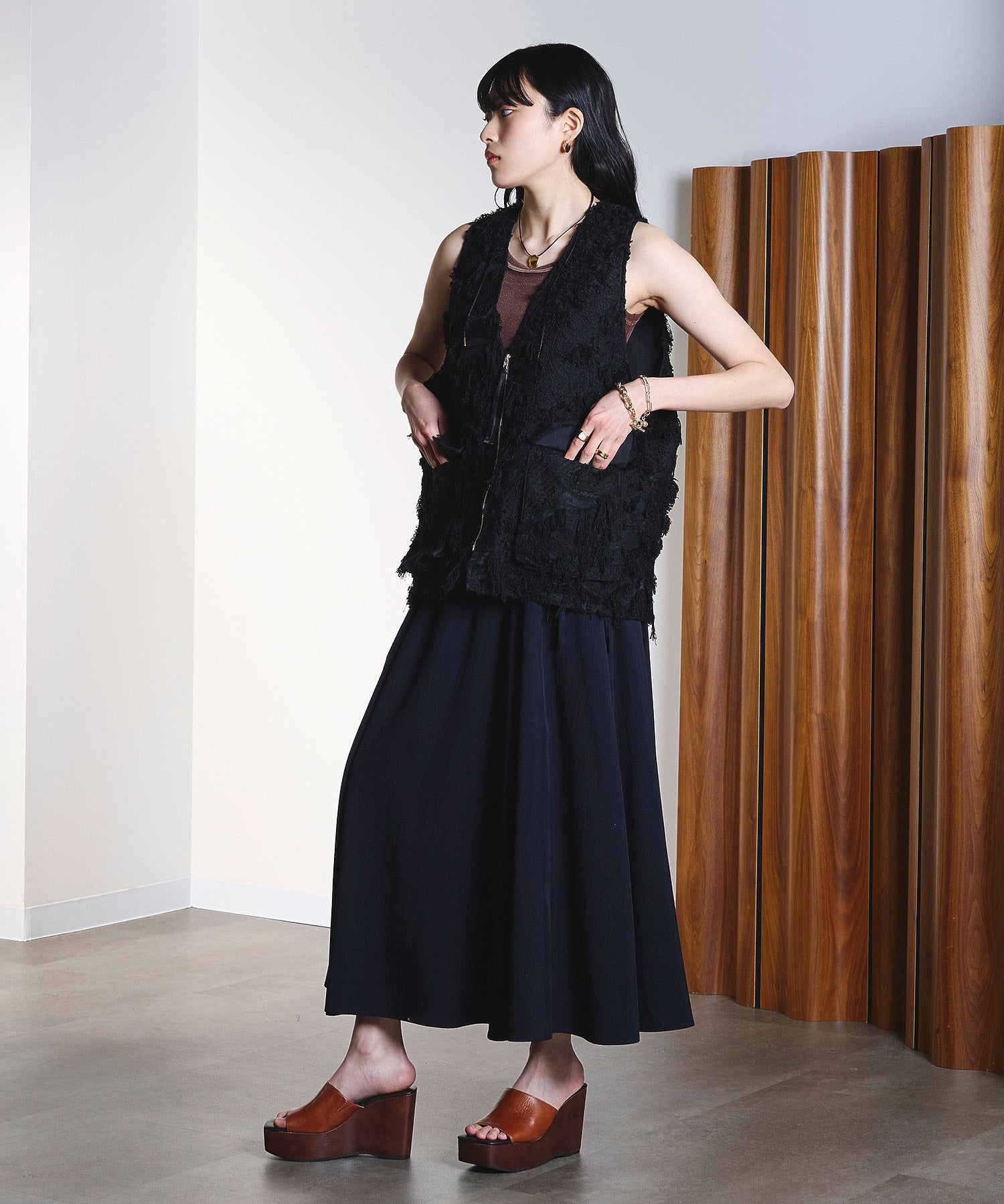 model:169cm 着用サイズ:S