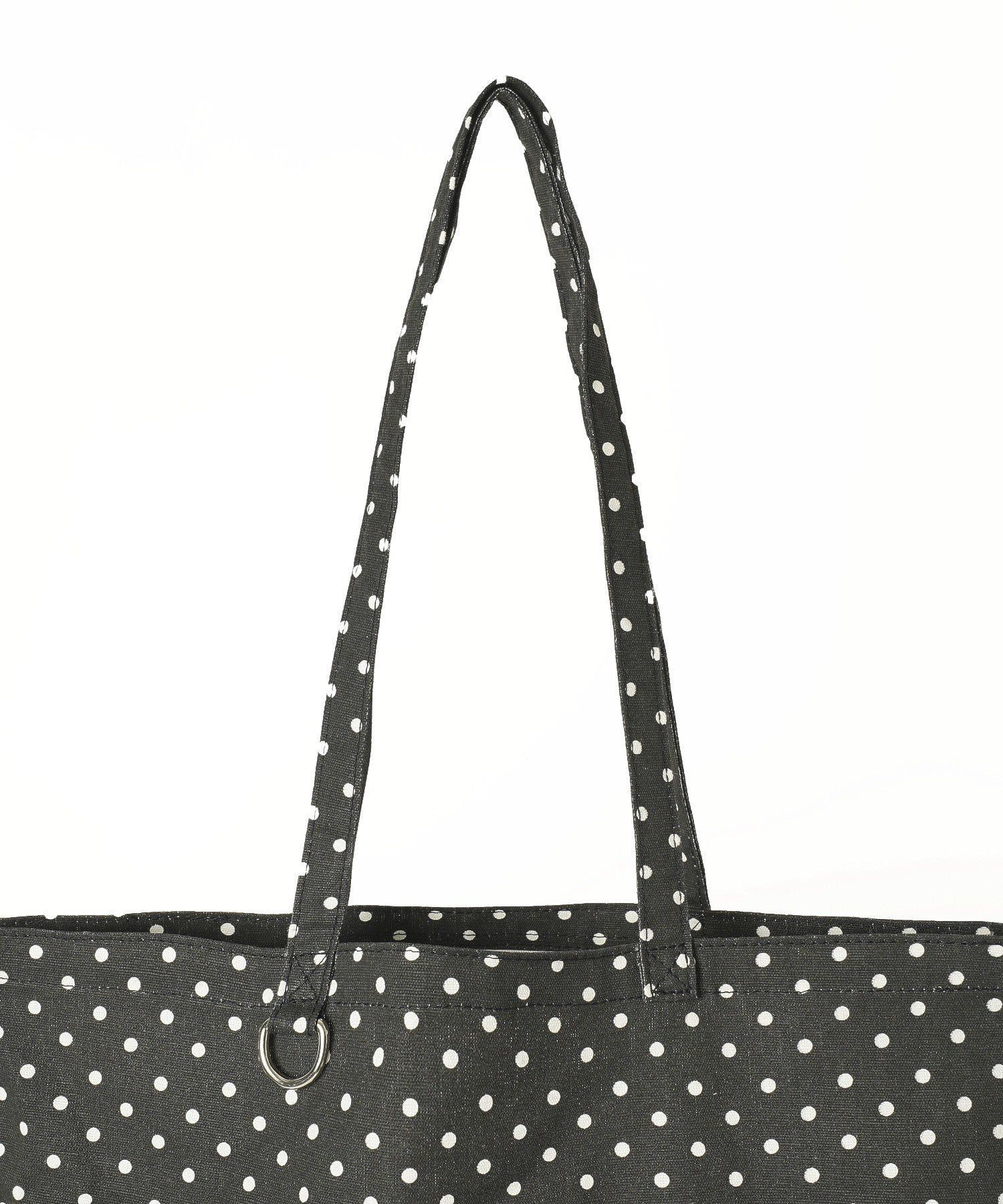 ICING LOGO POLKA DOT FLAT TOTE