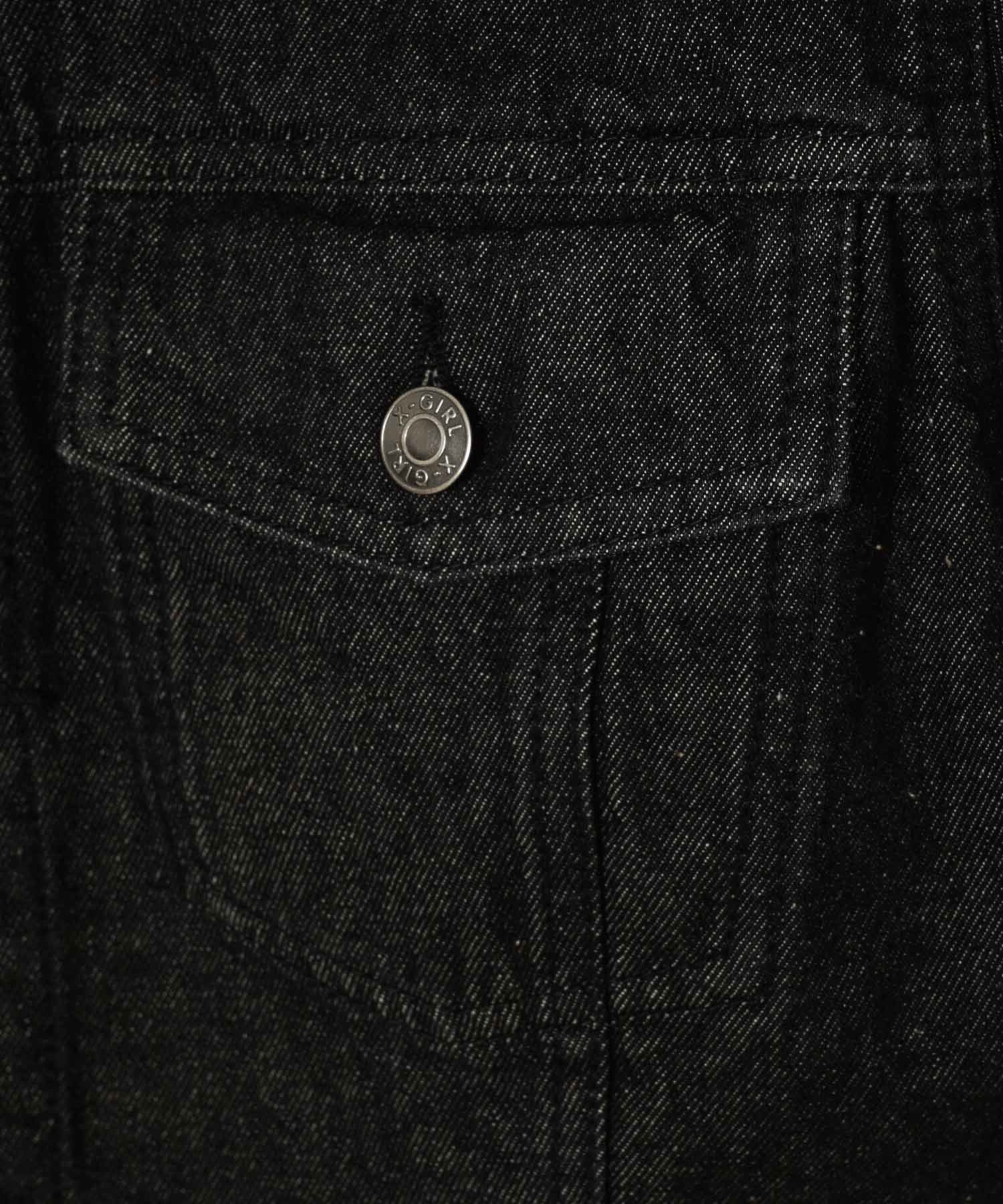 OVERDYED DENIM JACKET X-girl