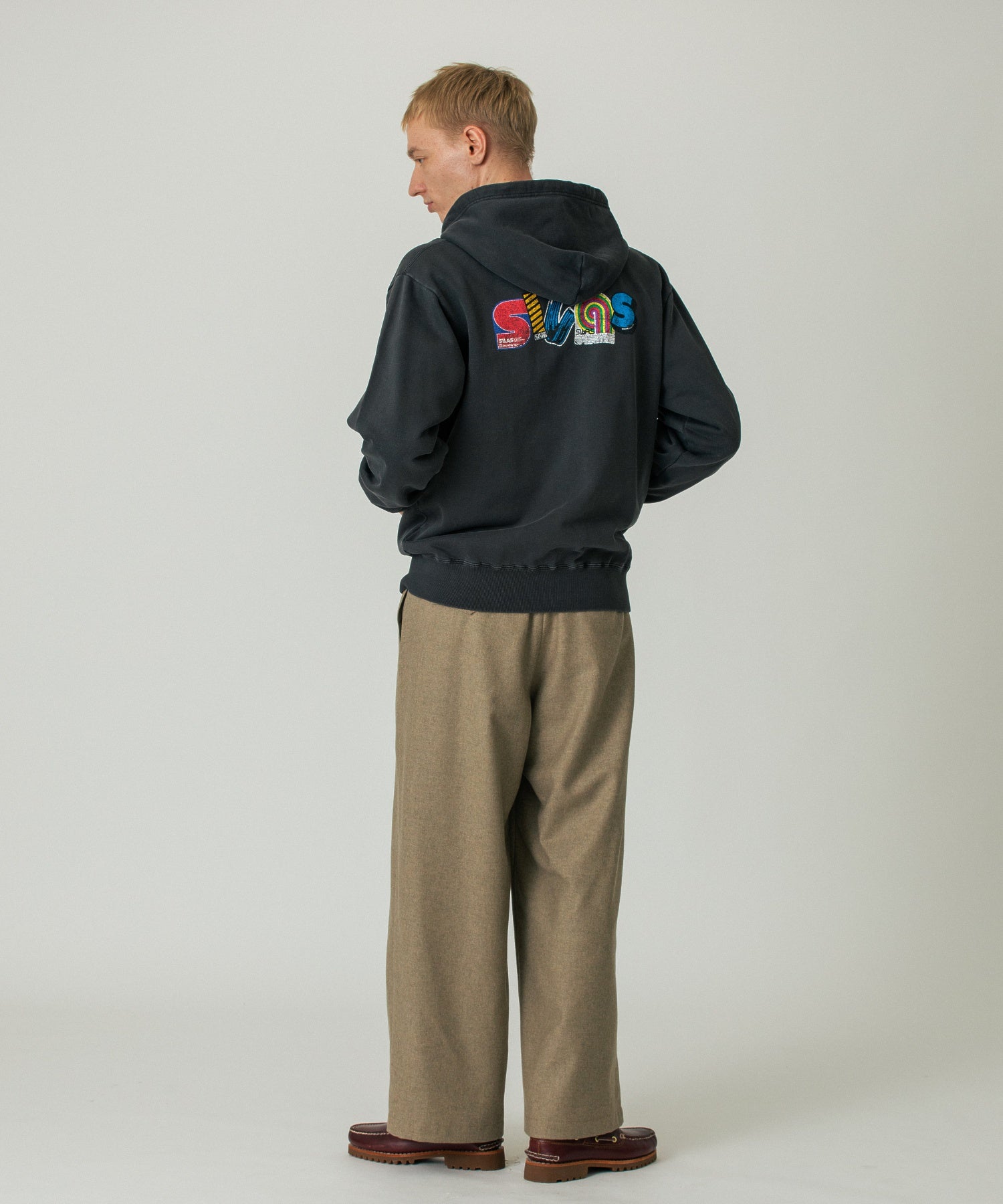 STICKER BOMB ZIP HOODIE