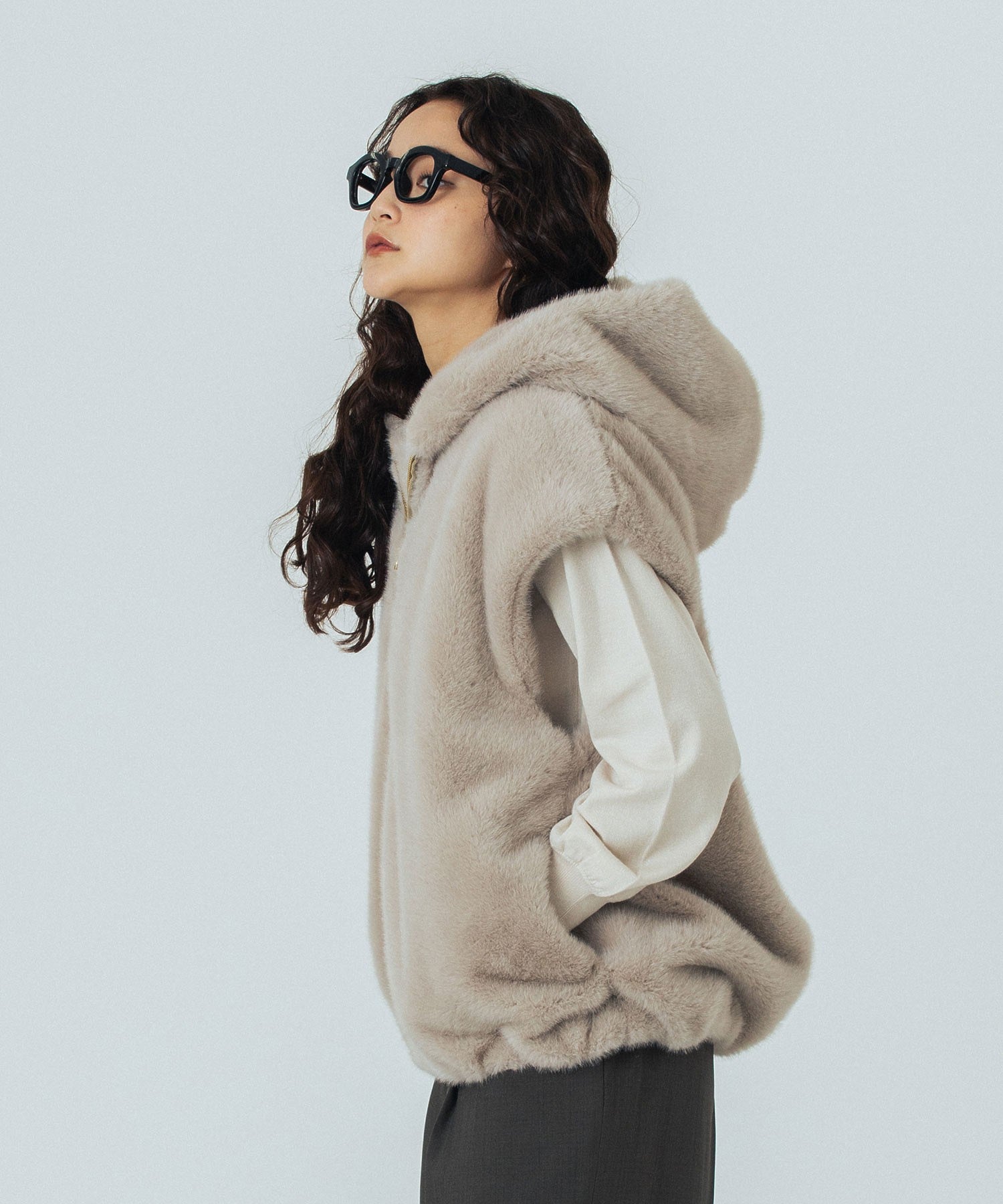 model:160cm 着用サイズ:ONE SIZE