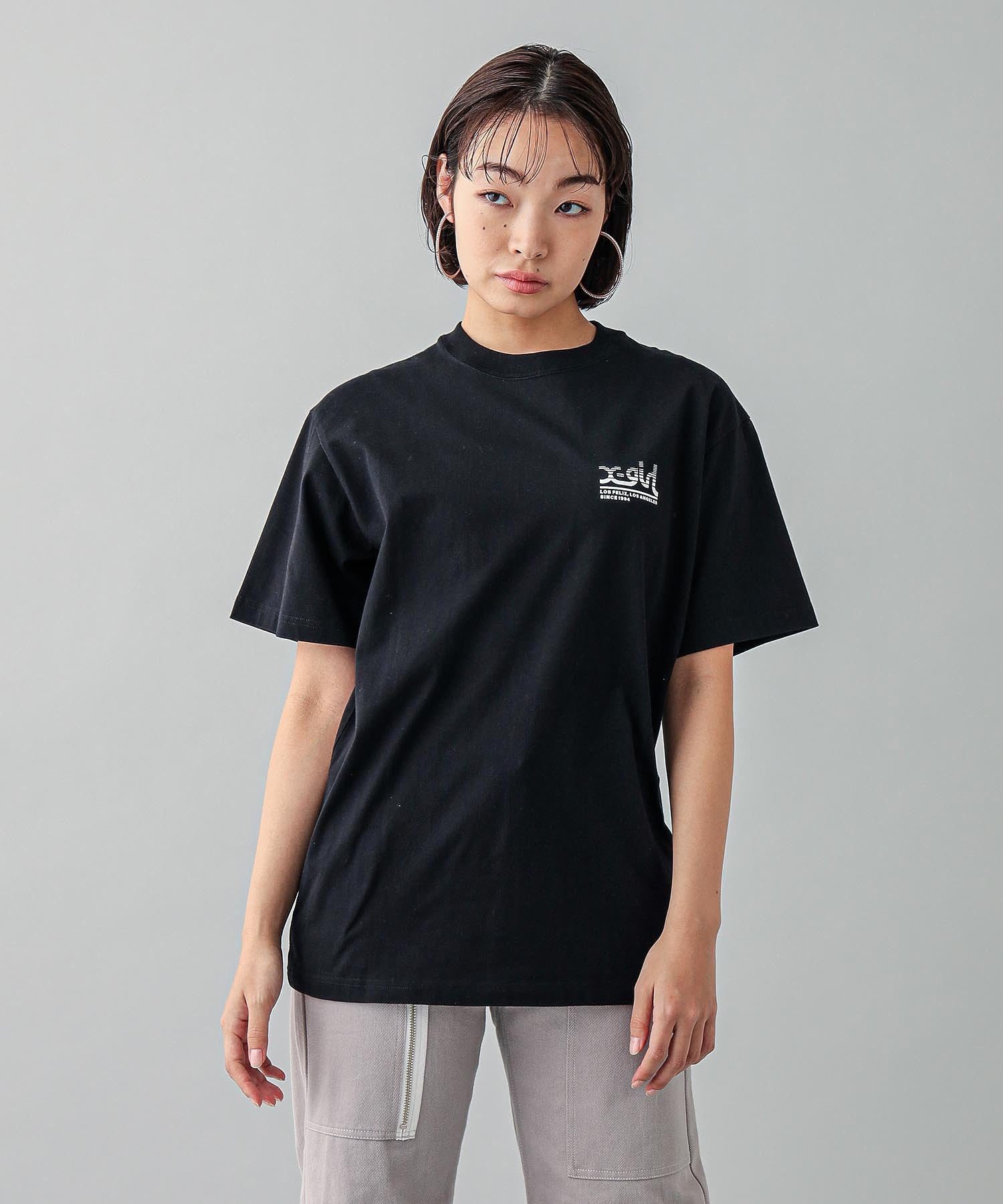 TRIPLE MILLS LOGO S/S TEE X-girl