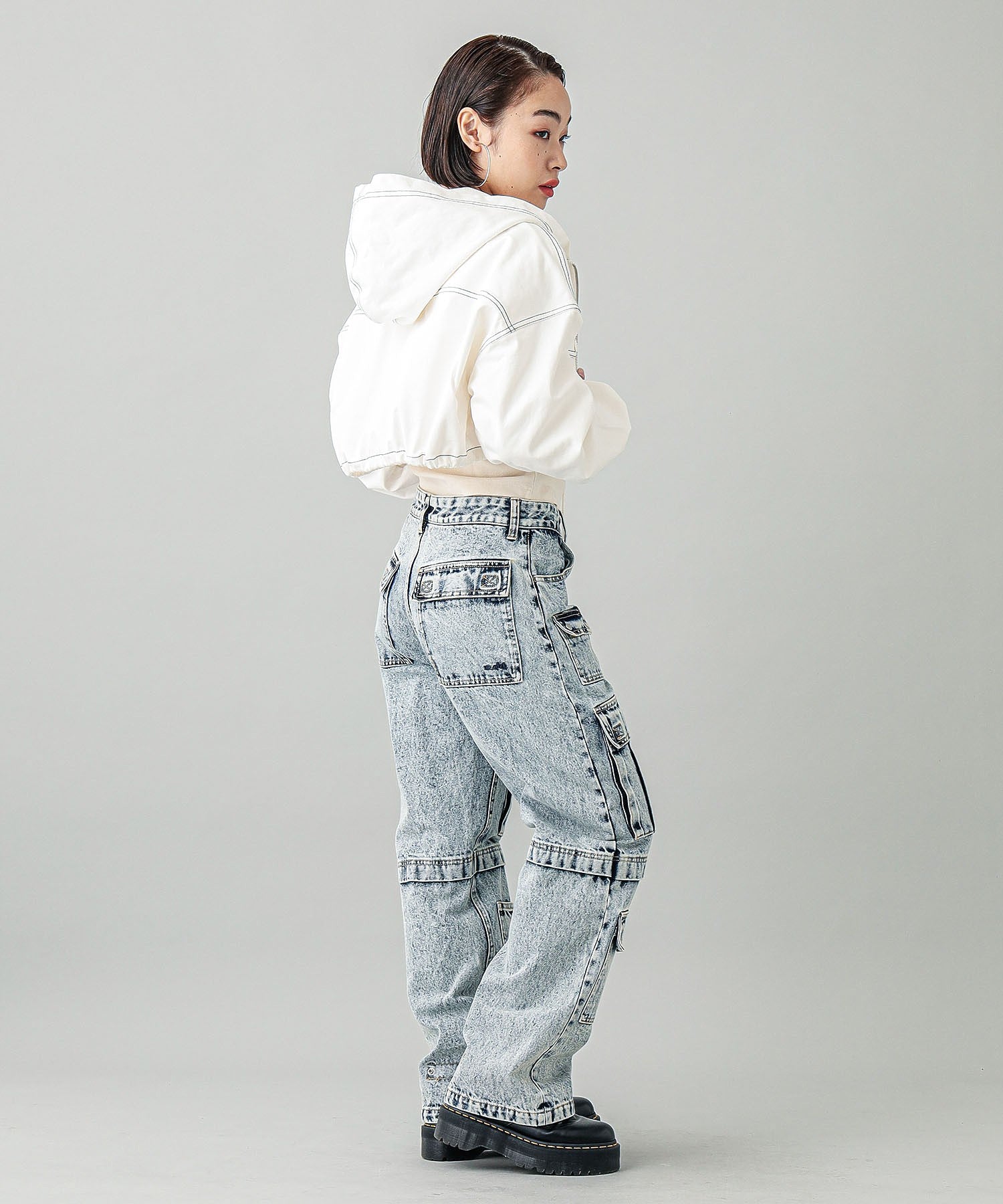 MULTI POCKET DENIM PANTS X-girl