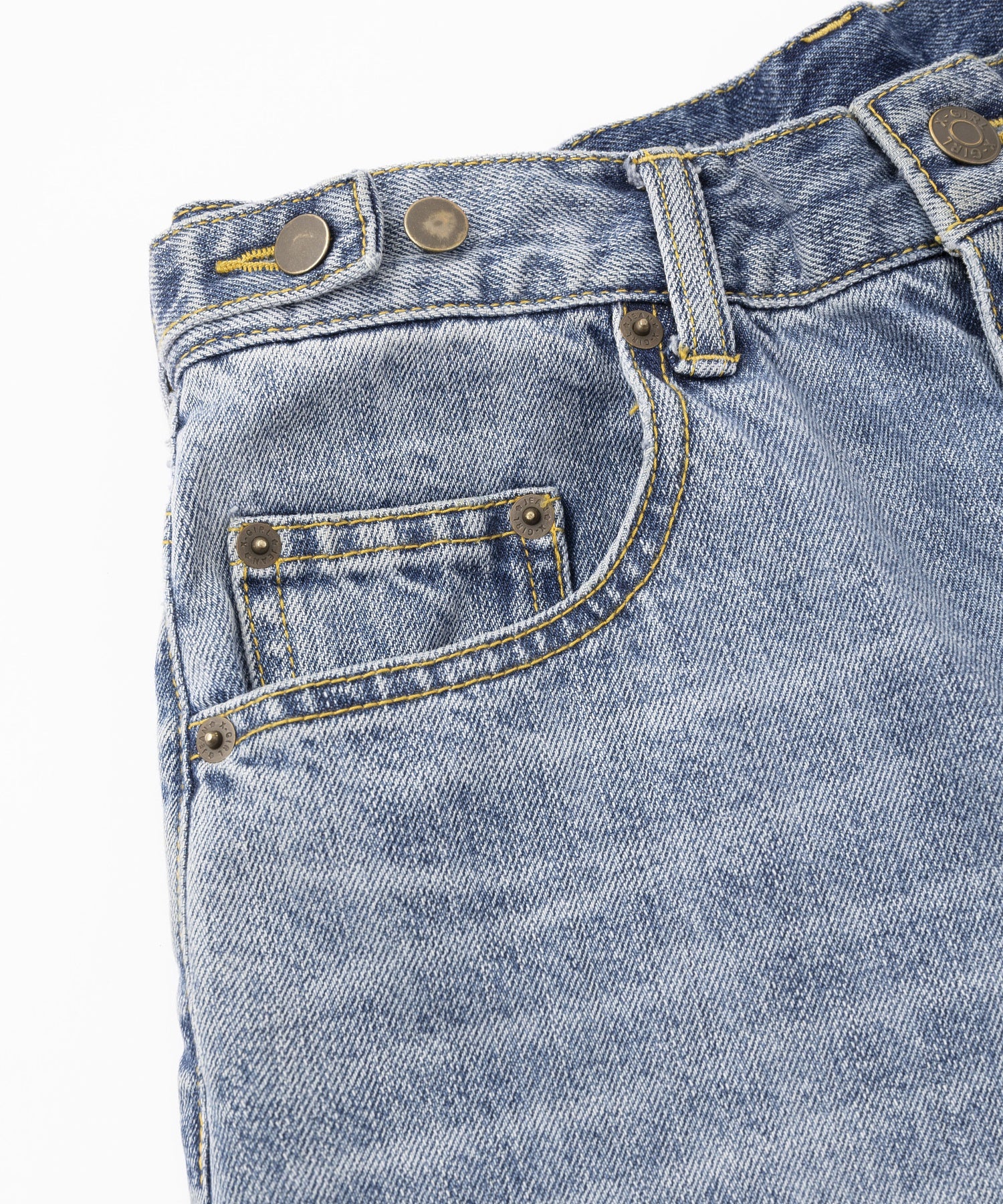 WAIST ADJUST DENIM PANTS