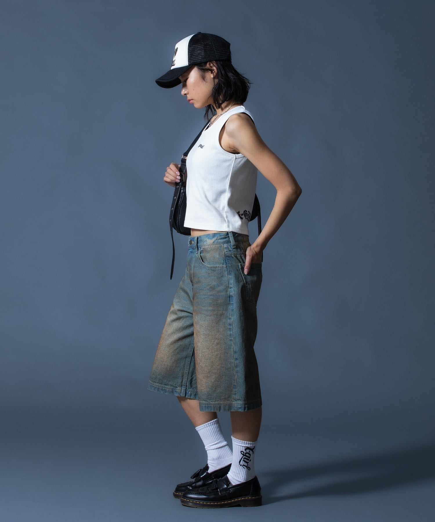 I LOVE X-GIRL TRUCKER CAP