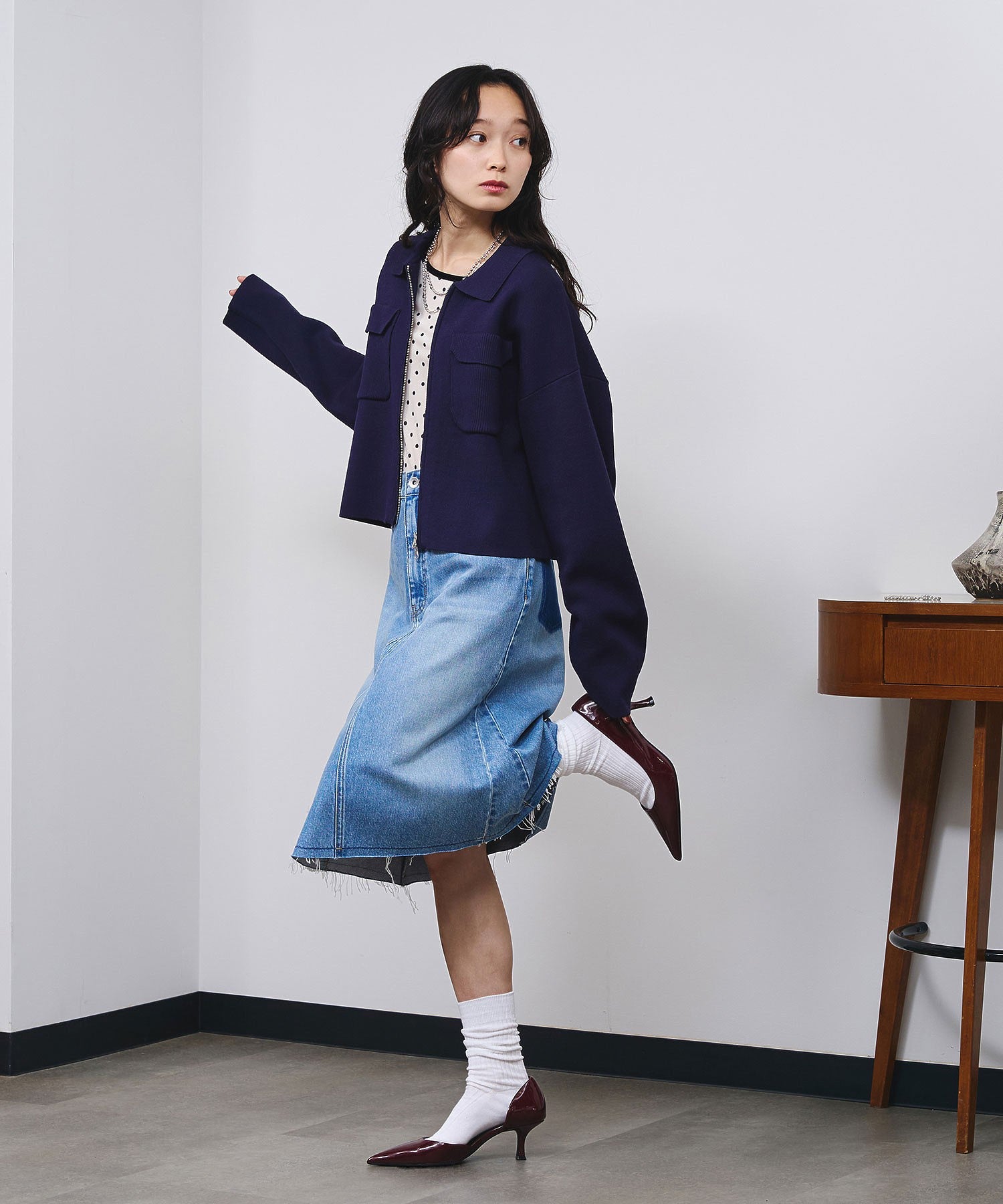 model:161cm 着用サイズ:ONE SIZE