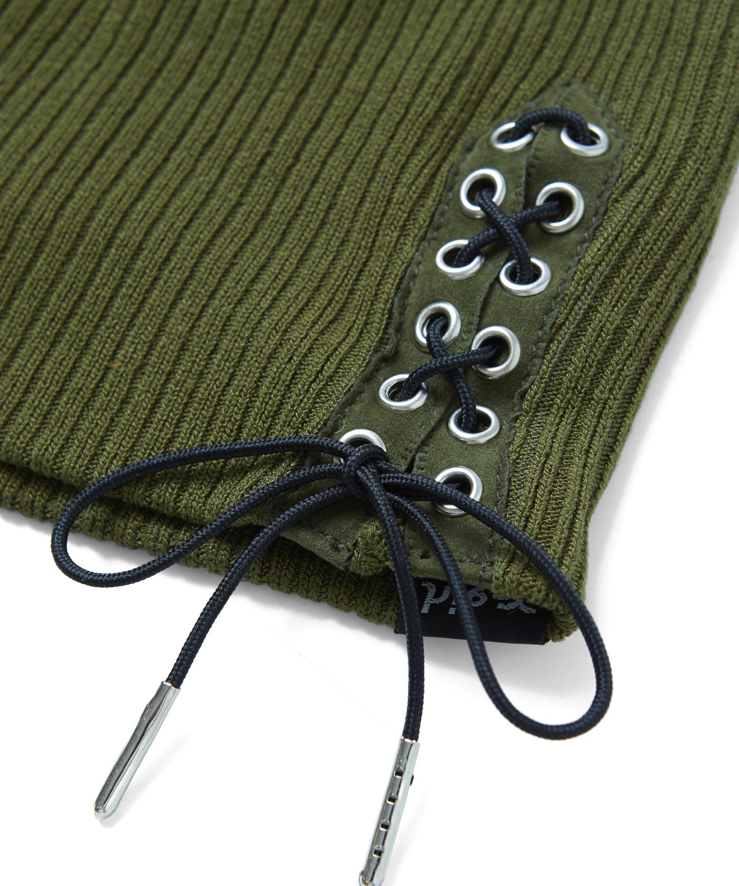 LACE UP BEANIE