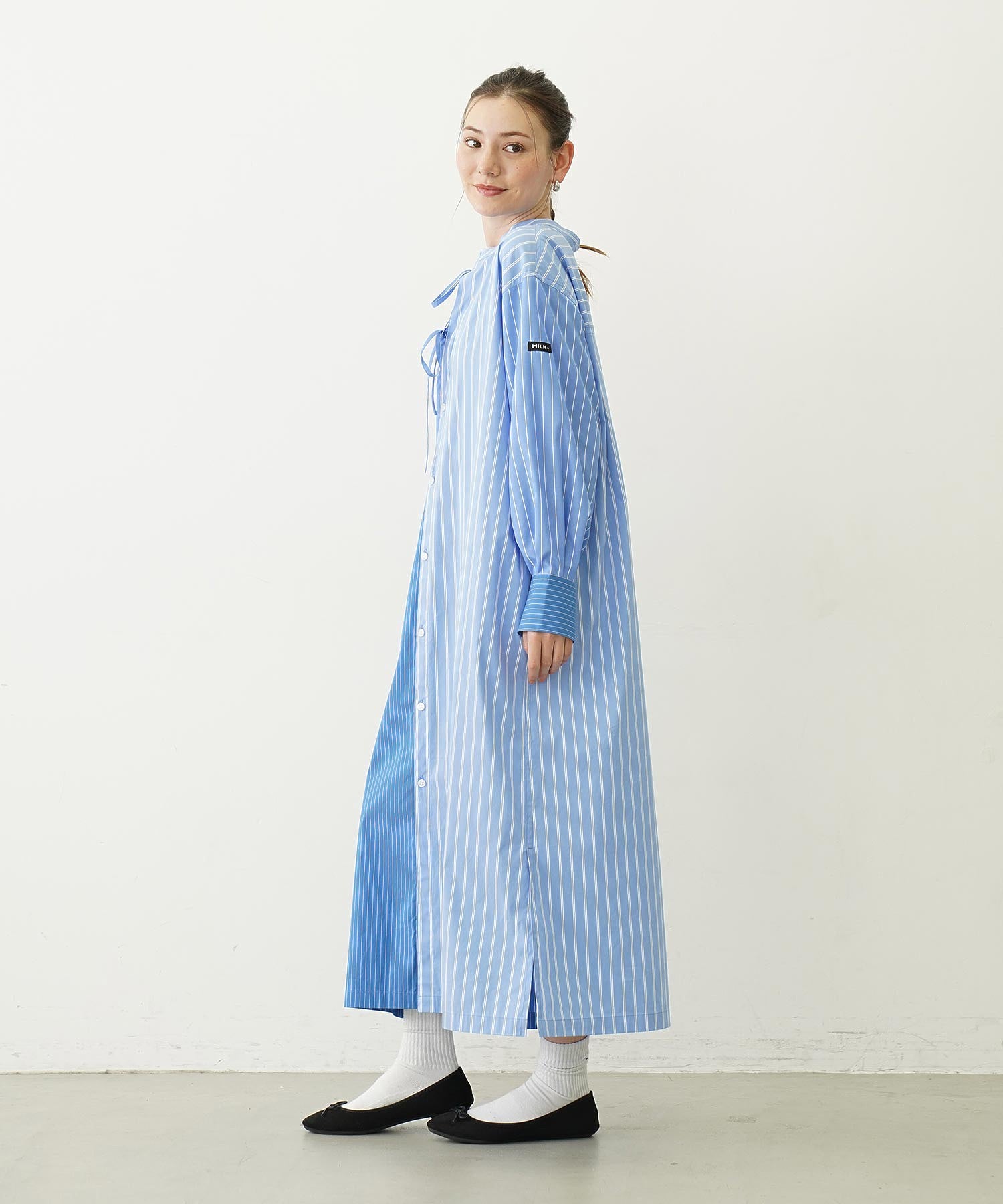 STRIPED SKIPPER DRESS