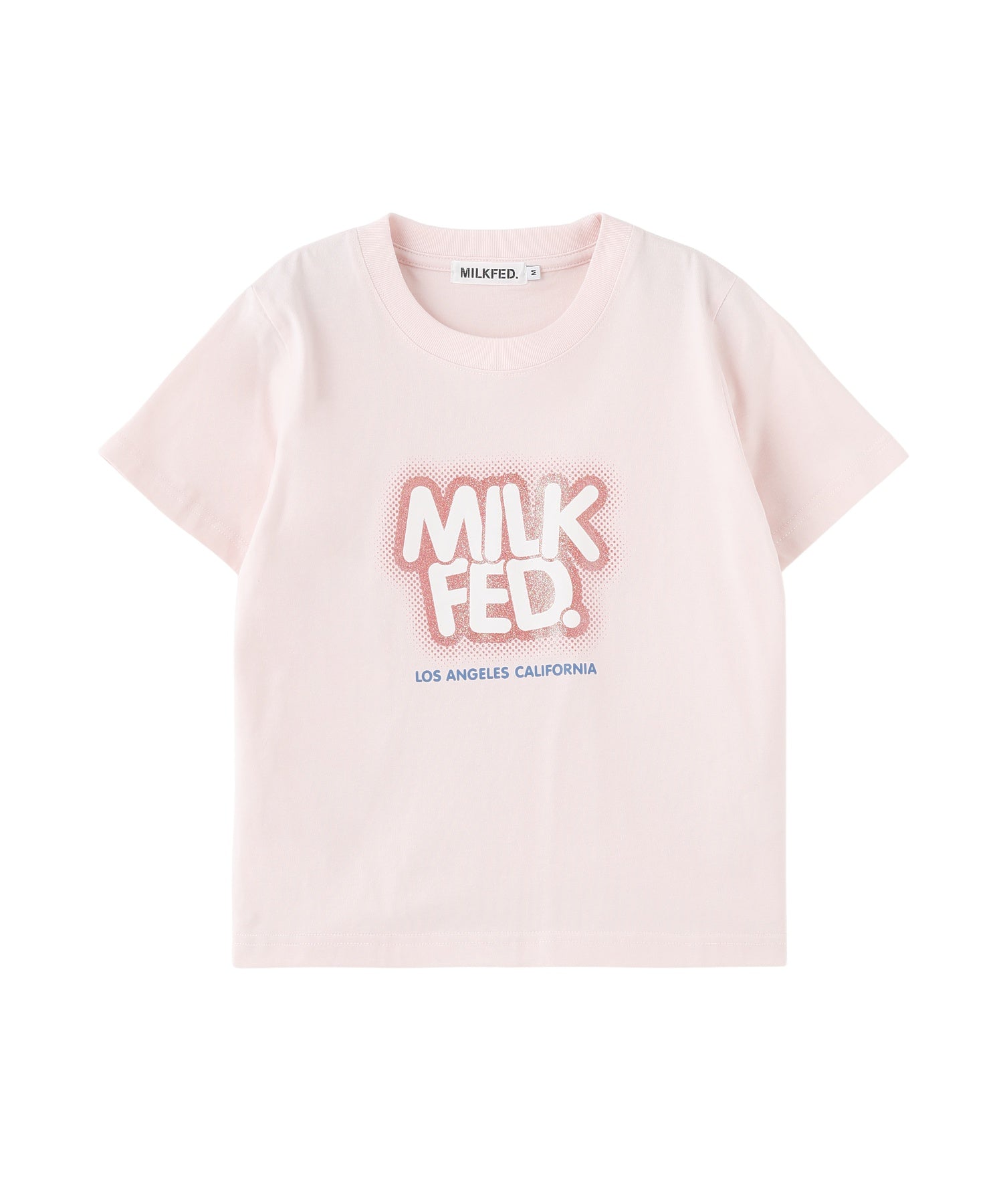 GLITTER HALFTONE LOGO COMPACT S/S TEE