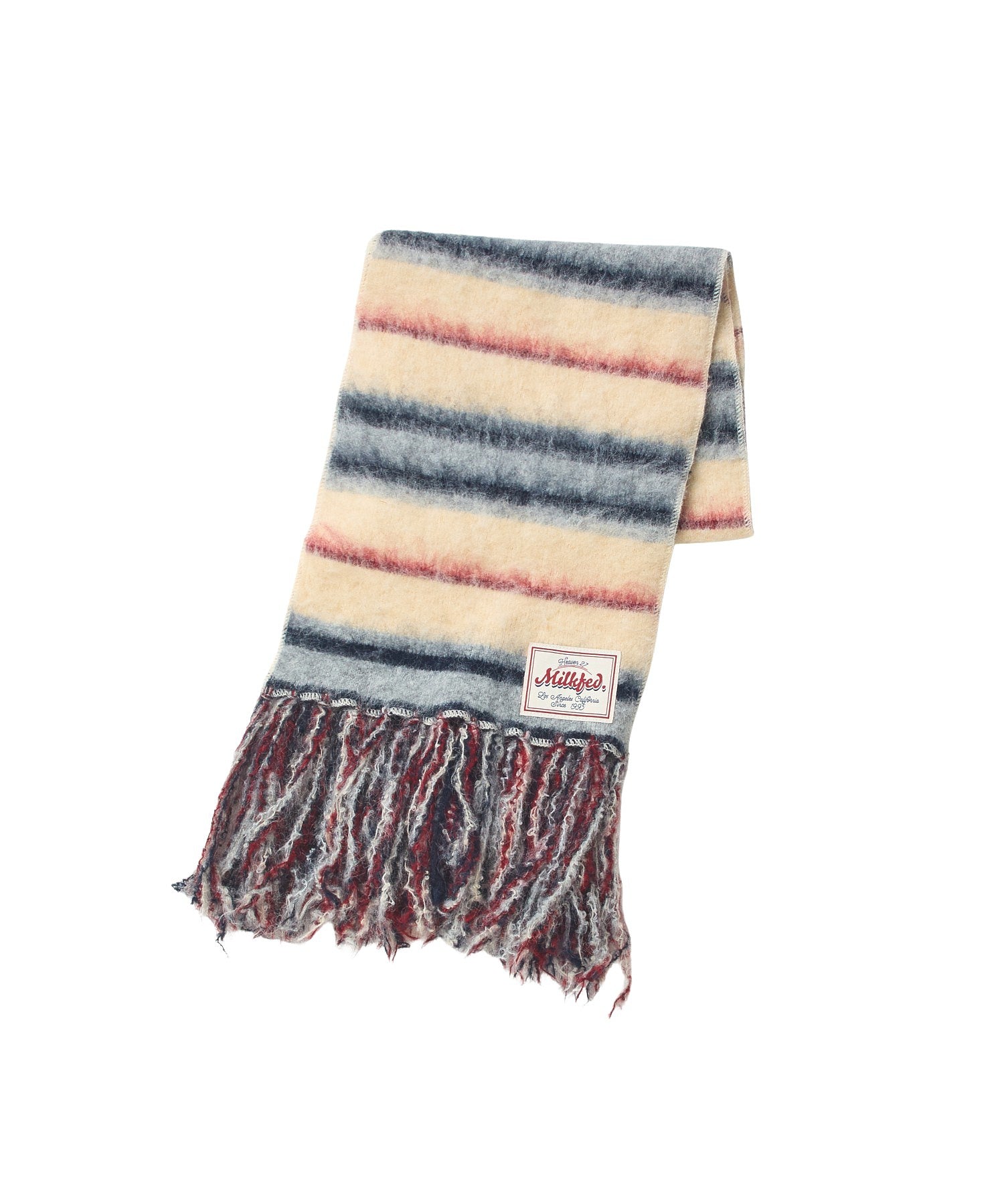 STRIPED FRINGE STOLE