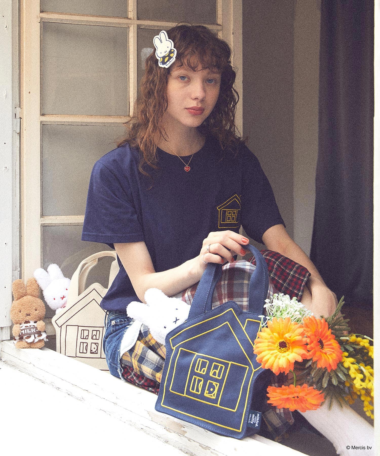 MILKFED. x MIFFY AND MELANIE S/S TEE