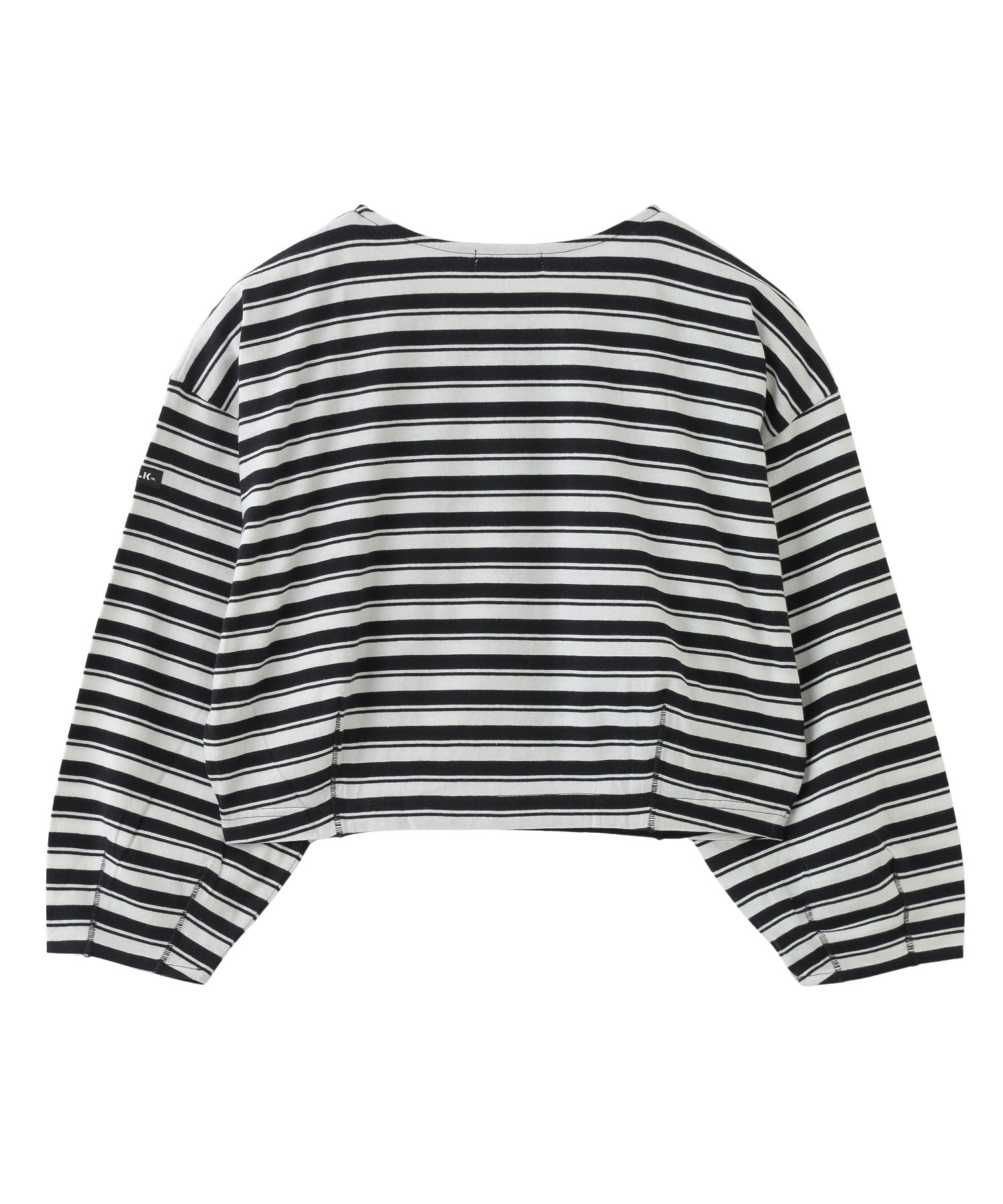 TUCK STRIPE L/S TOP