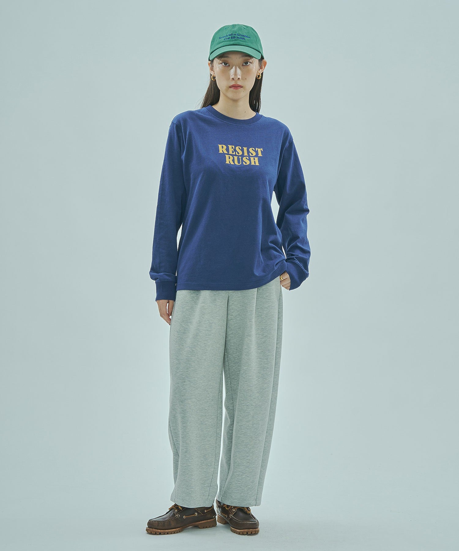 model:163cm 着用サイズ:S