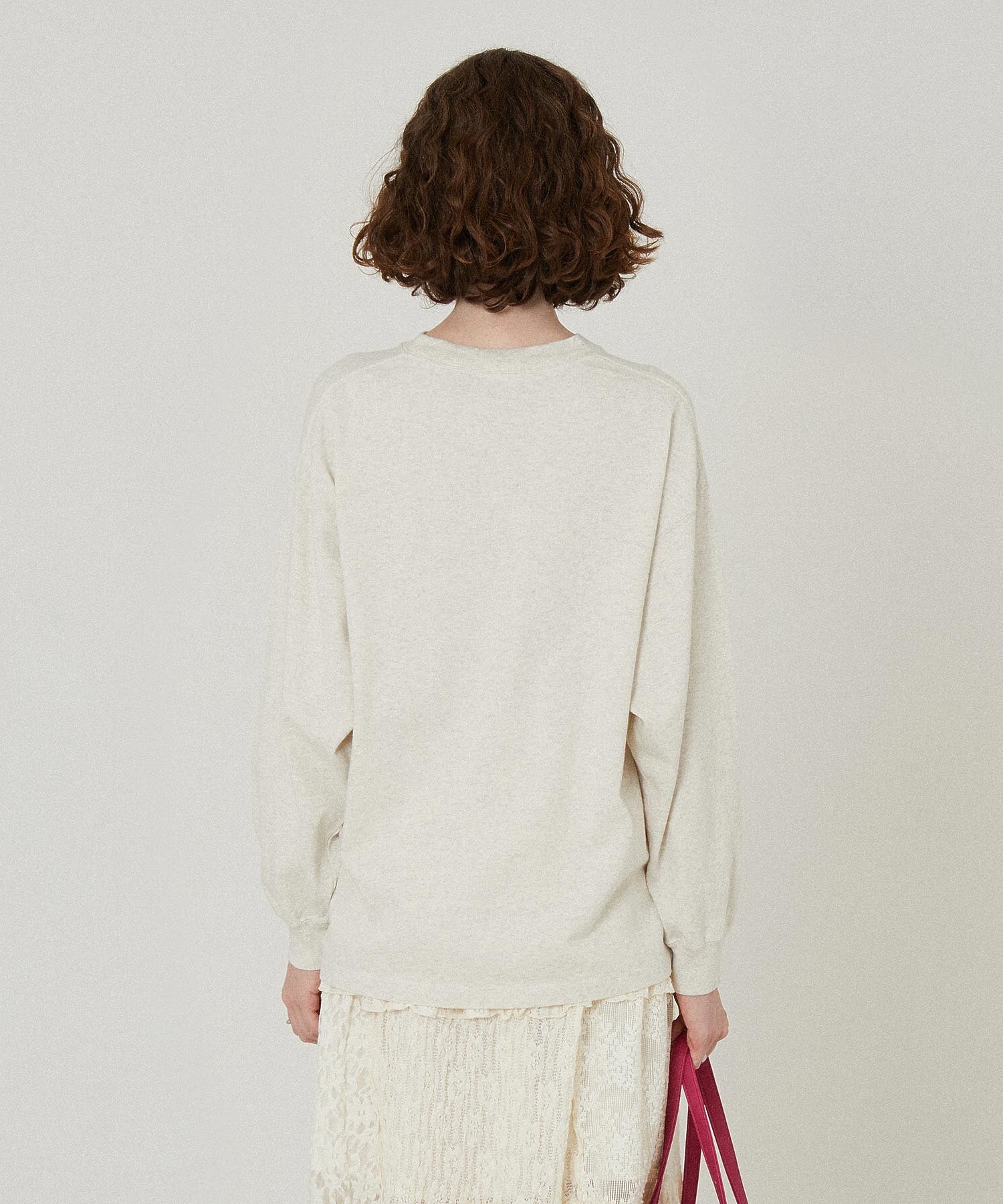 MILKFED.×CHAMPION LS TEE