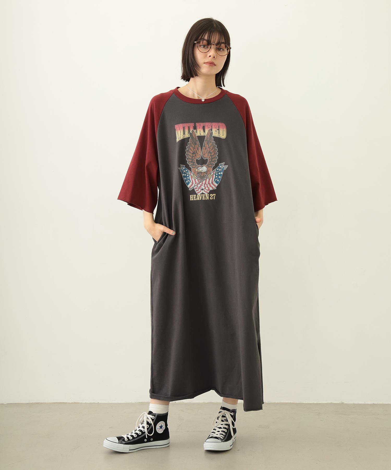 EAGLE B/B TEE DRESS