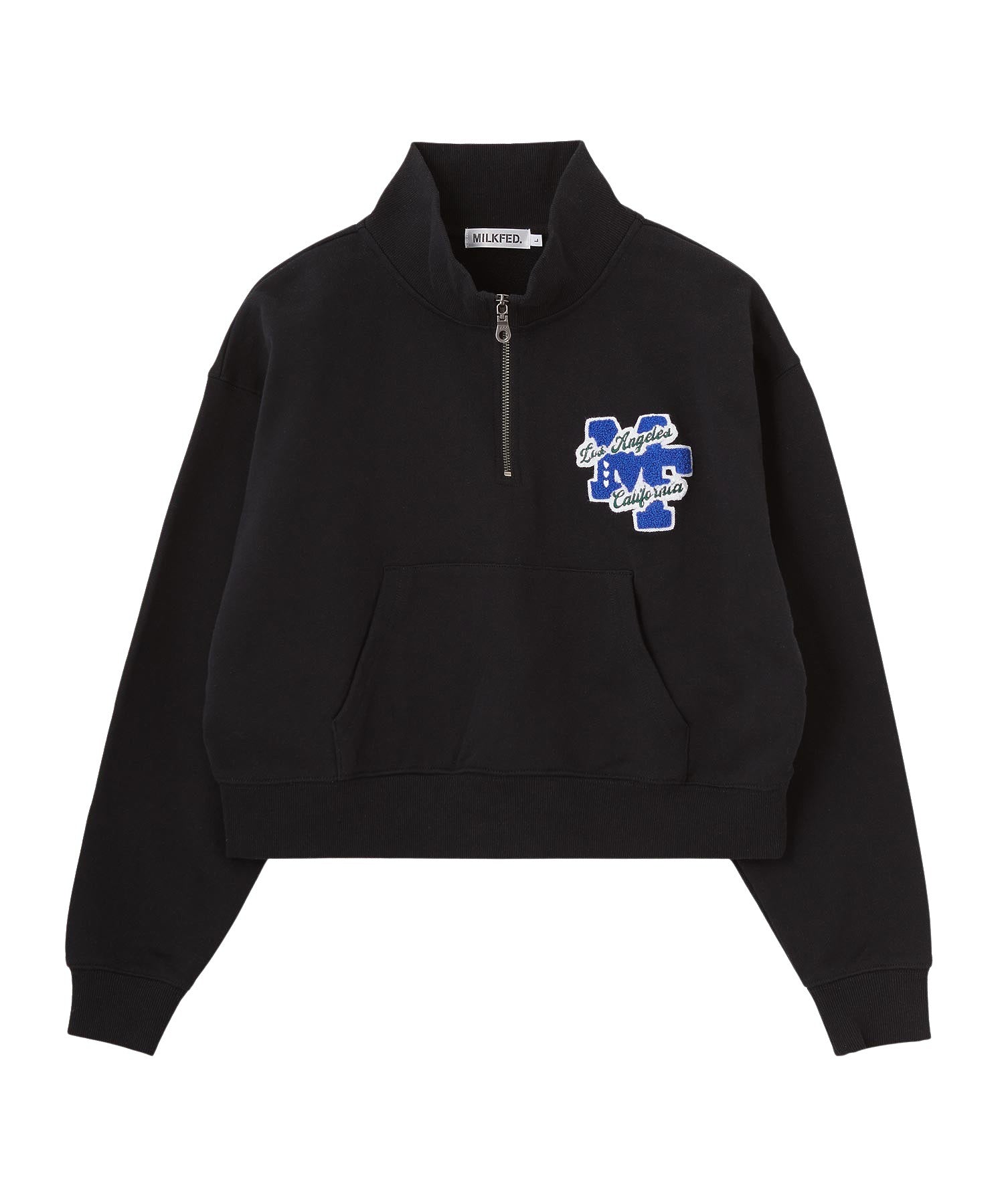 SAGARA PATCH HALF ZIP TOP