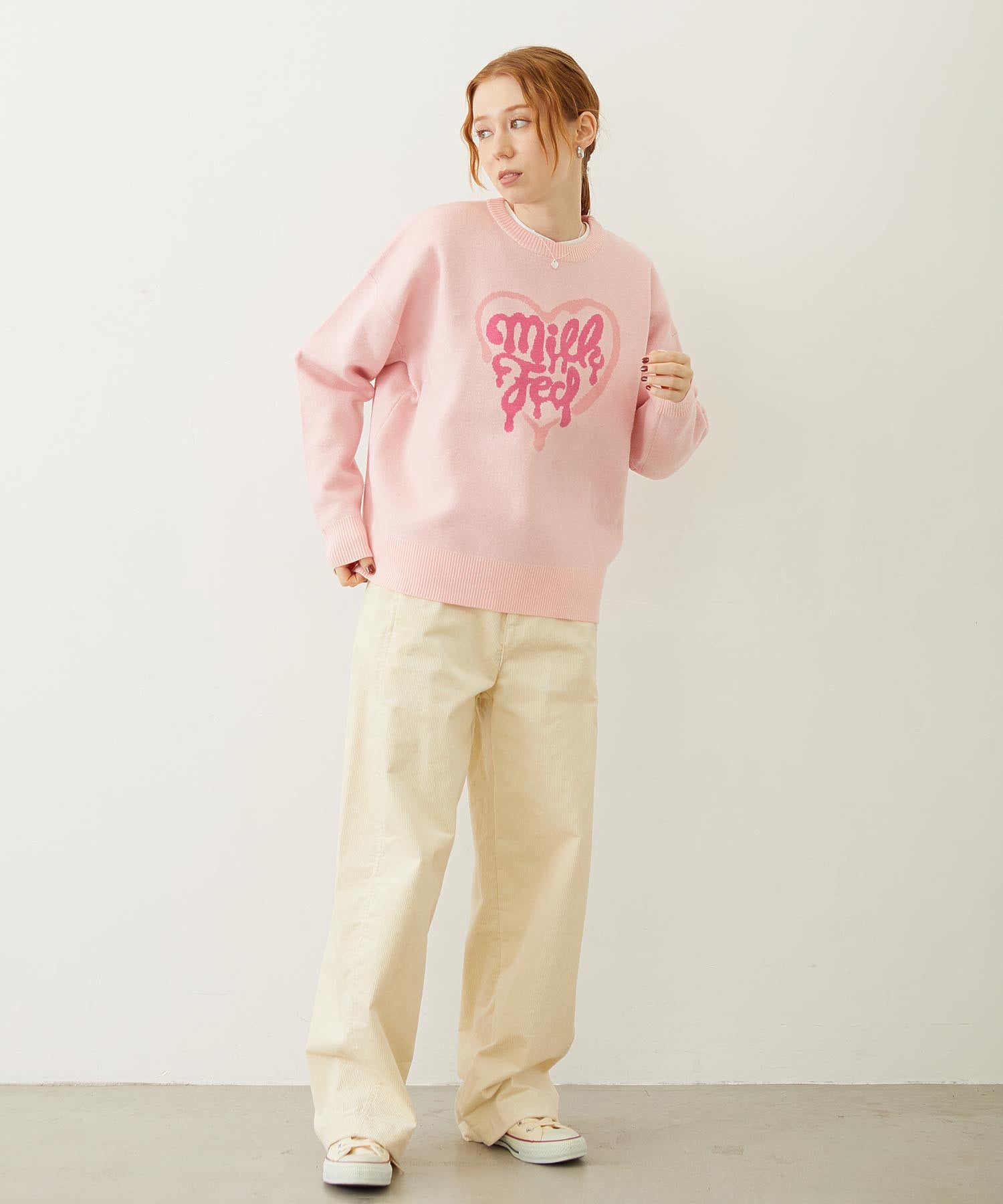 MELTY HEART KNIT TOP