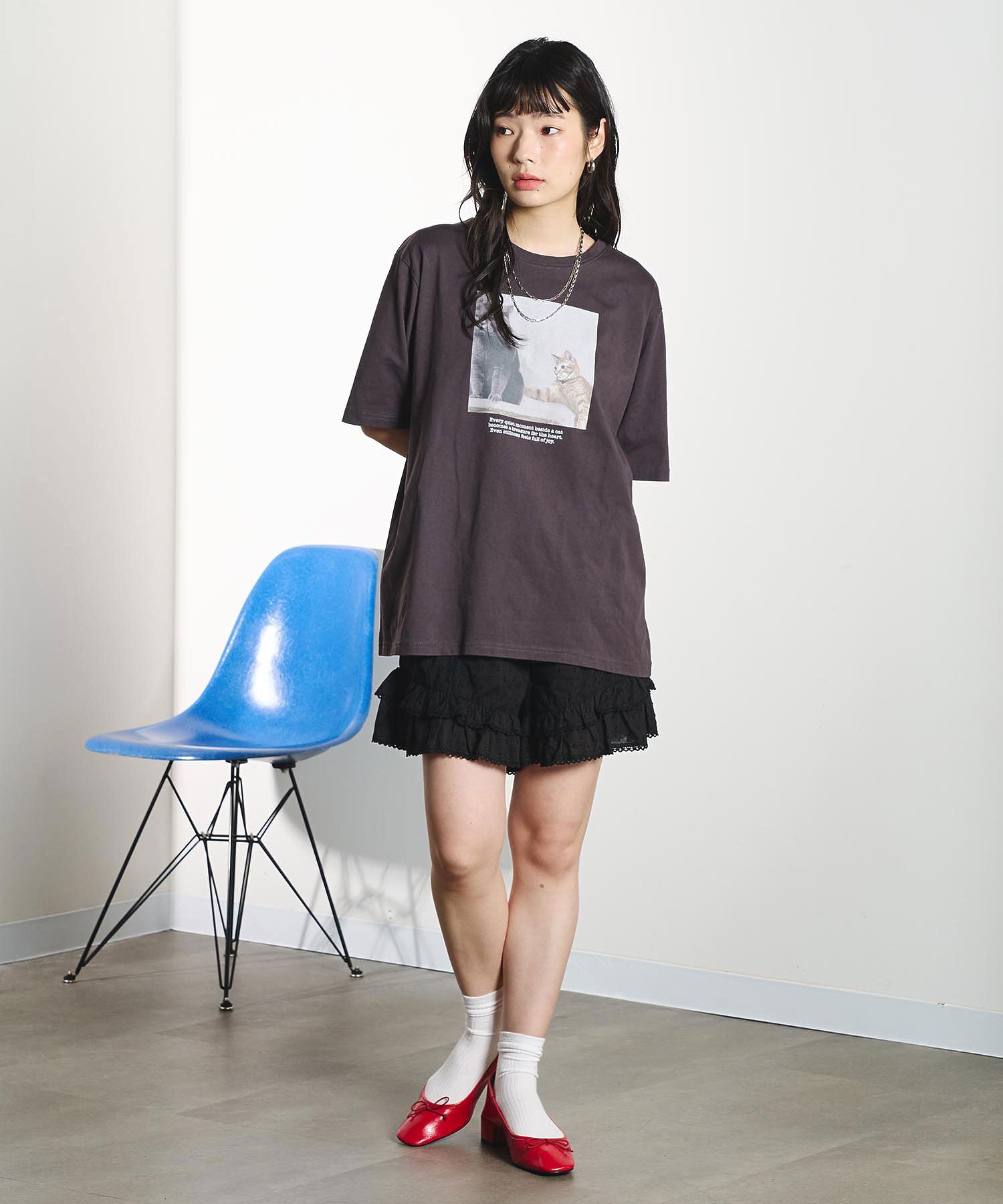 model:163cm 着用サイズ:ONE SIZE