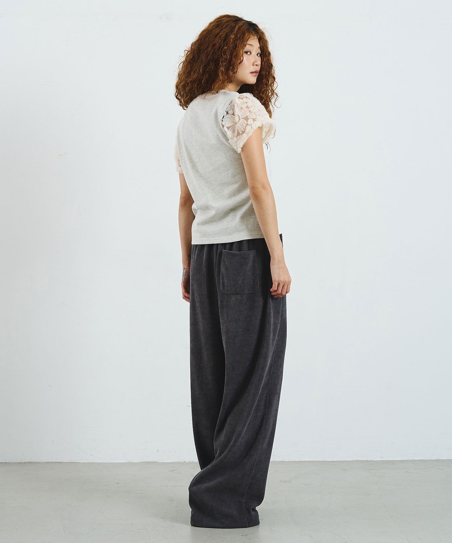 model:168cm 着用サイズ:M