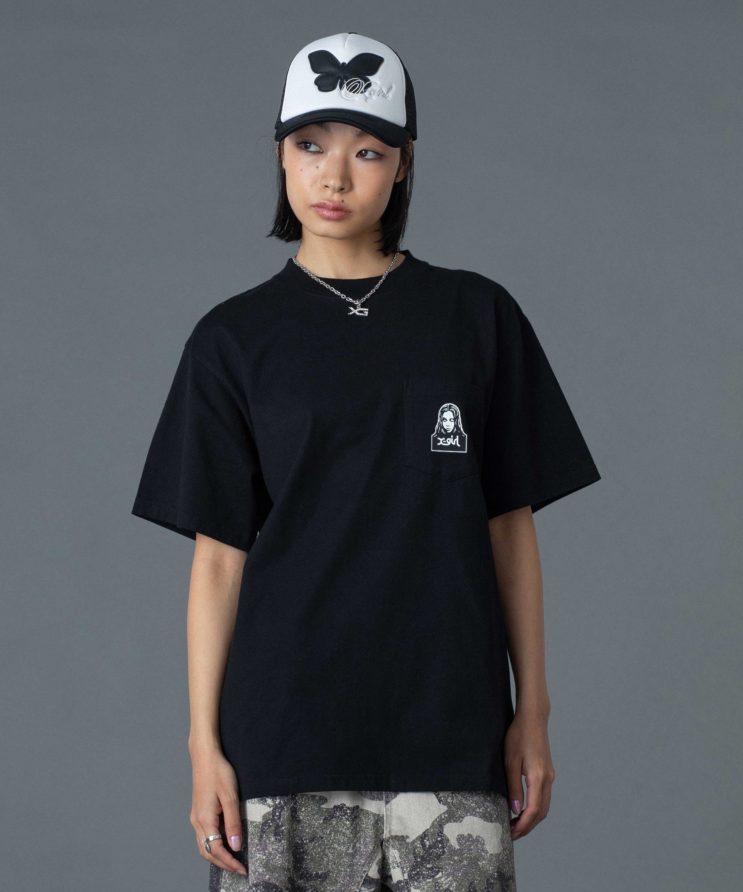 BUTTERFLY PATCH TRUCKER CAP