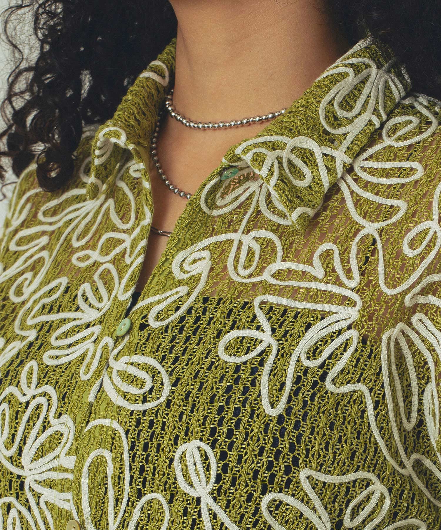 【WEB・一部店舗限定】CORDING EMBROIDERY SHIRT