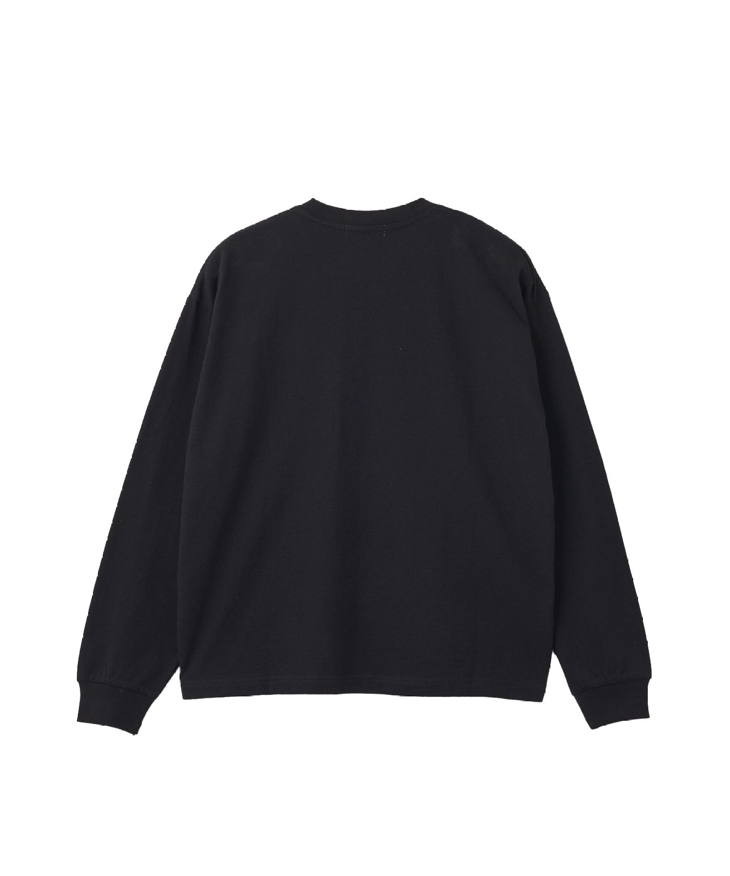 APPLE LOGO FLOCK PRINT L/S TEE
