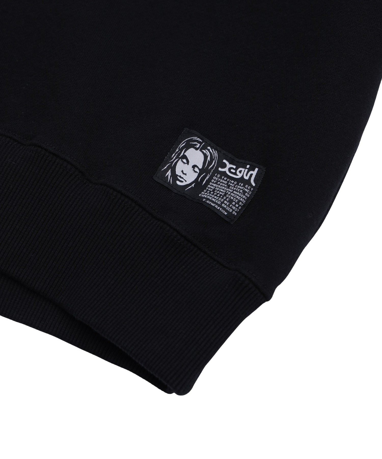FACE LABEL PATCH SWEATSHIRT