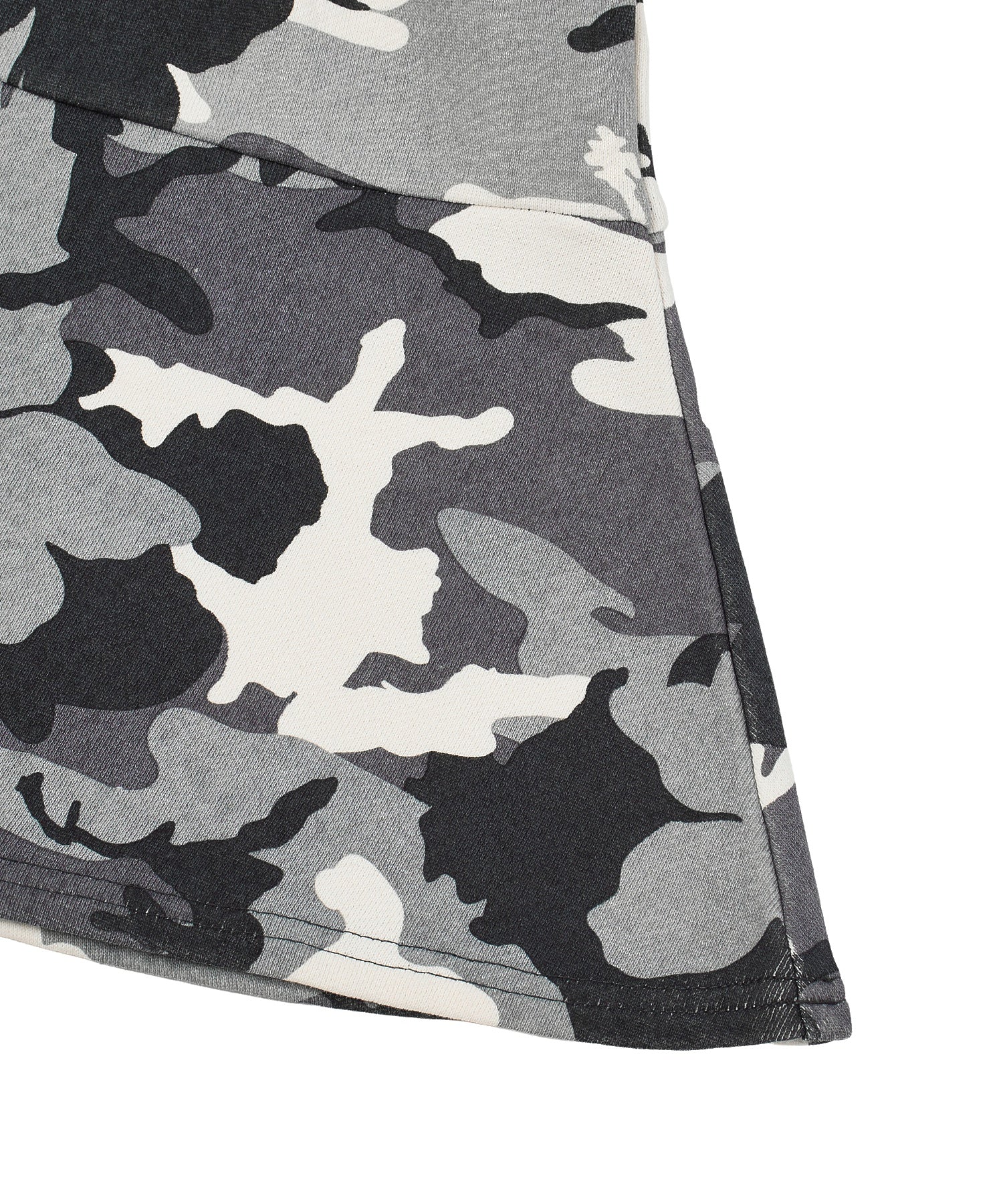 HIBISCUS CAMOUFLAGE SWEAT SKIRT