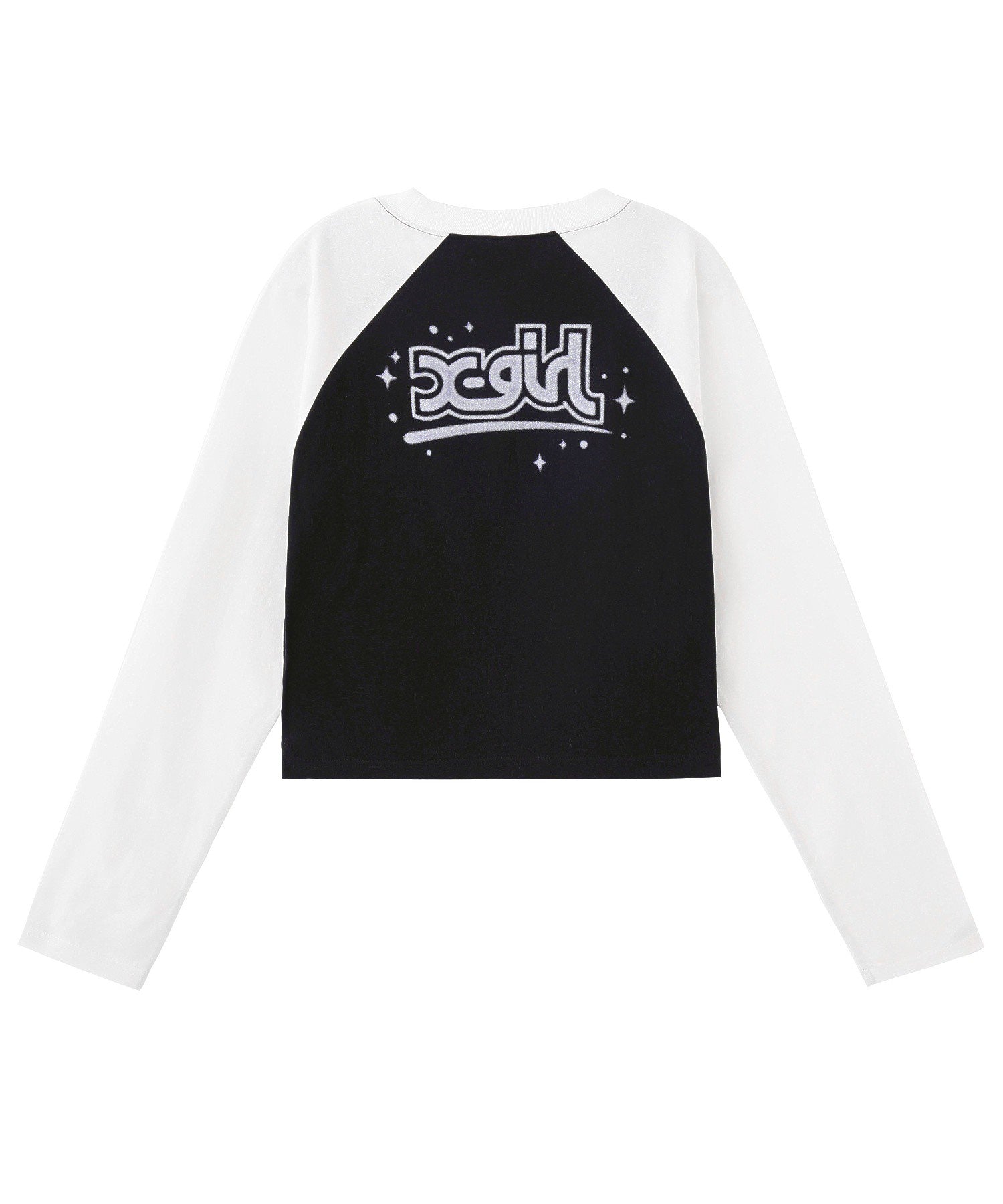 THE POWERPUFF GIRLS × X-girl RAGLAN L/S BABY TEE