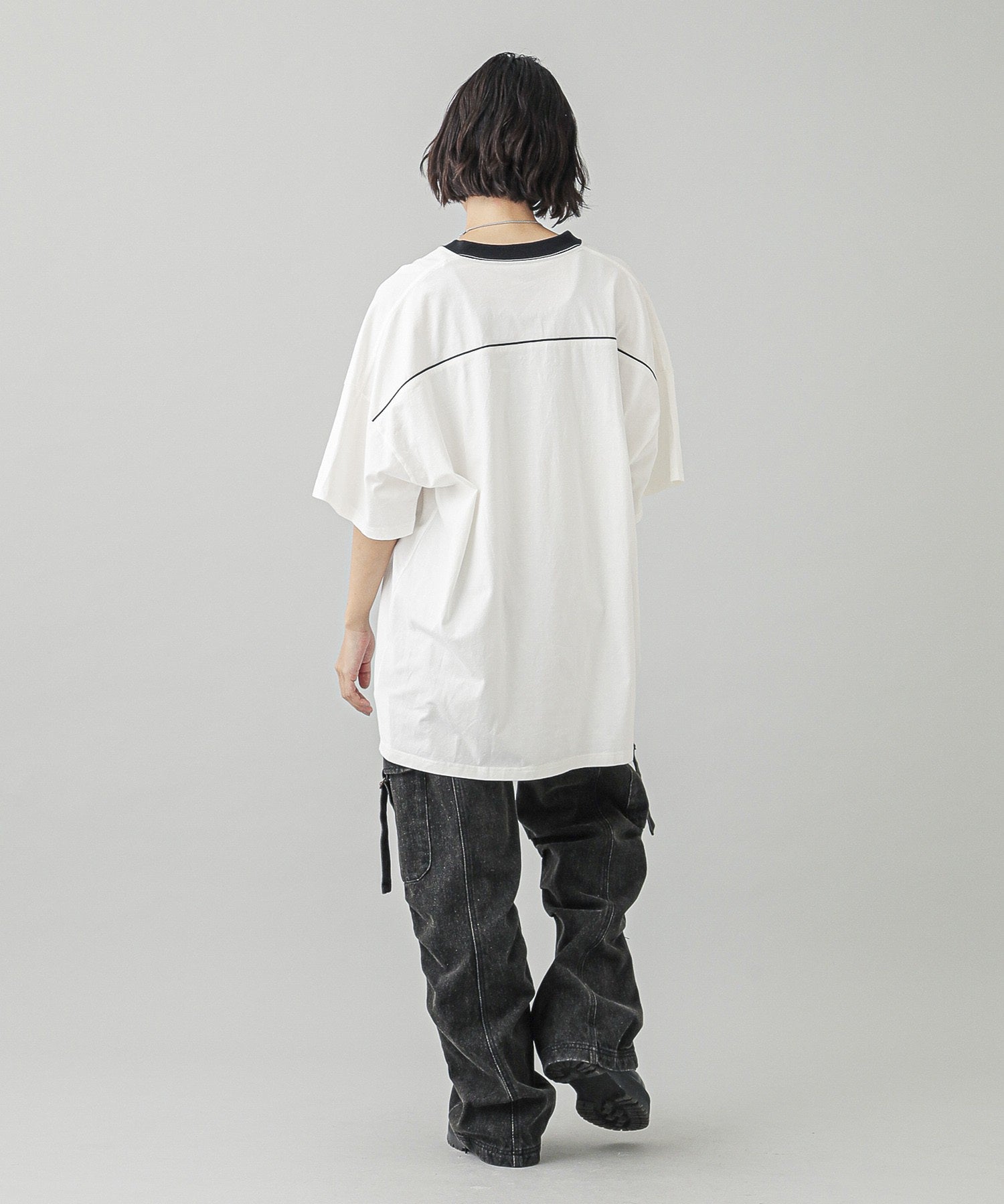 NUMBERING S/S BIG TEE DRESS