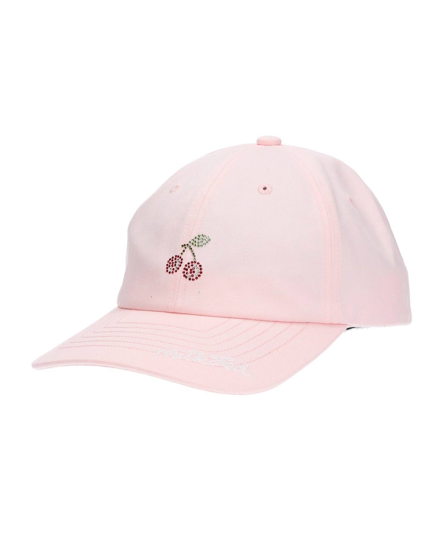 RHINESTONE CHERRY CAP