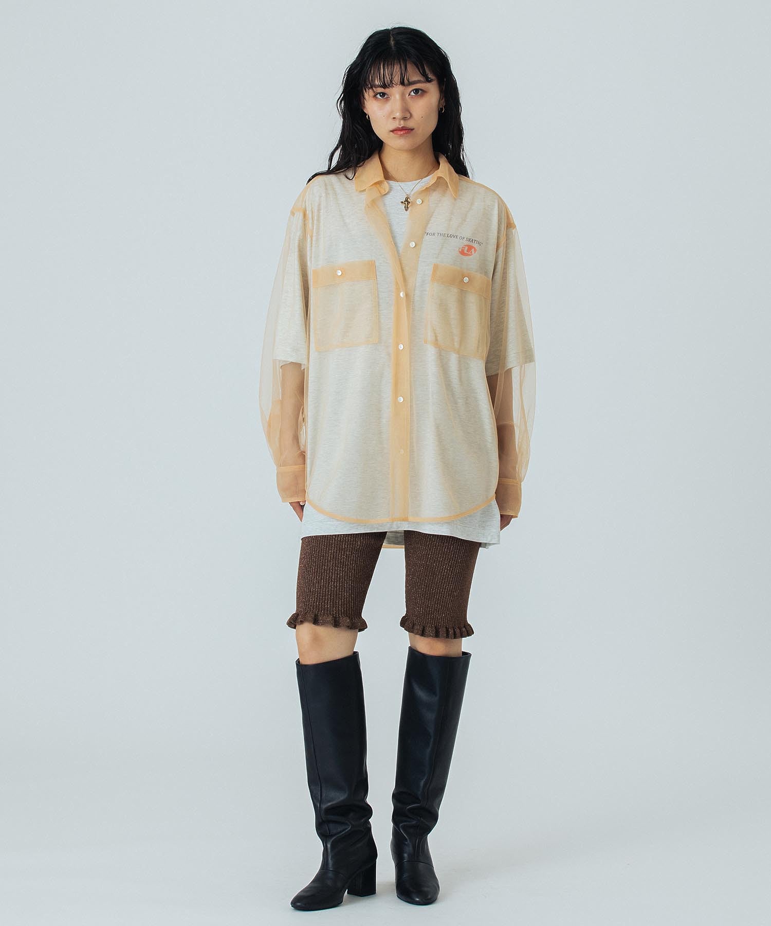 model:167cm 着用サイズ:ONE SIZE