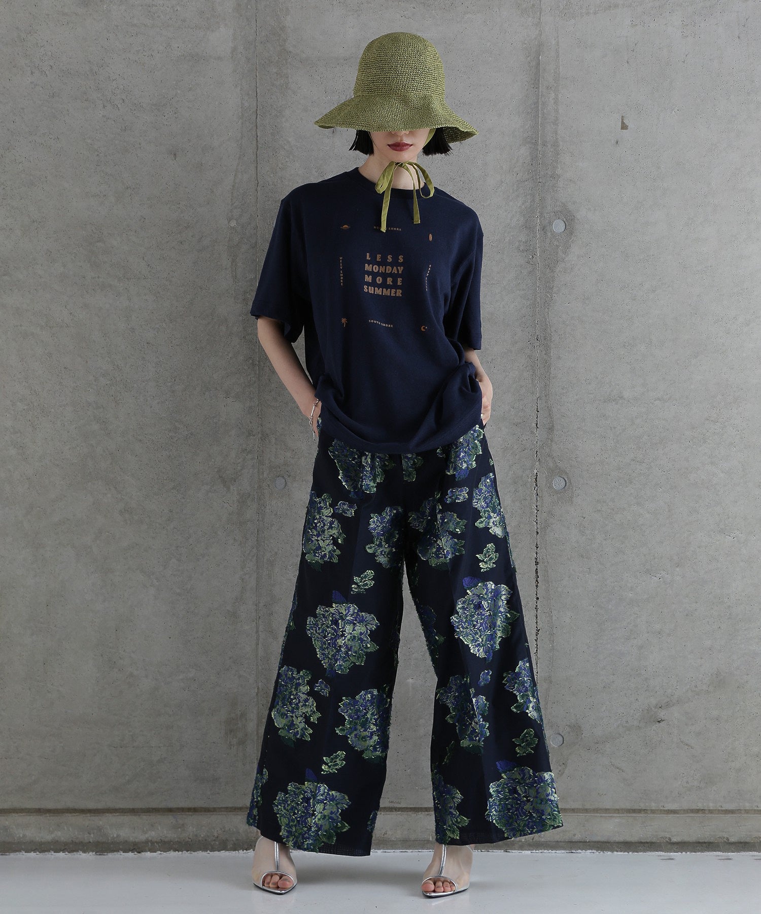 【WEB・一部店舗限定】麻ブレンドロゴTシャツ