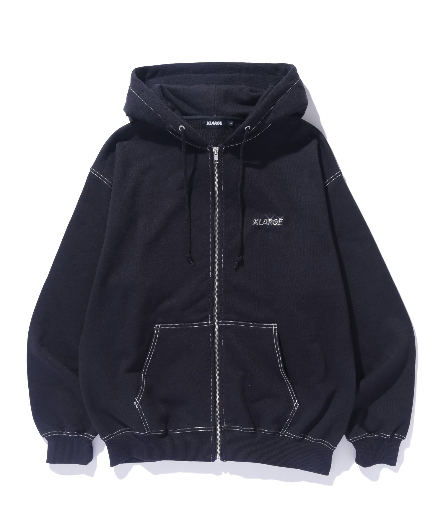 大人気 XLARGE NIGHT VISION ZIP UP HOODED SWEATSHIRT 羽織り◎ 大人気 XLARGE NIGHT VISION ZIP UP HOODED SWEATSHIRT 羽織り◎