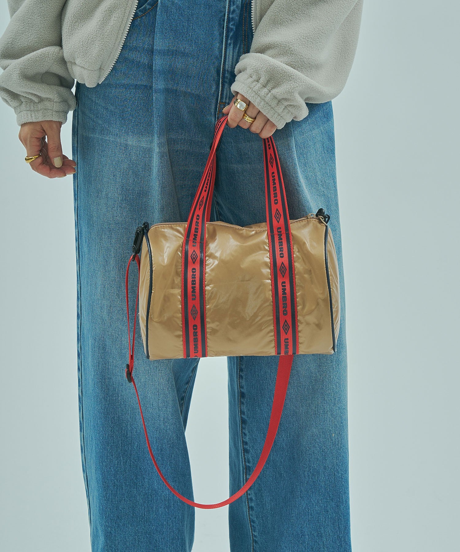 UMBRO × ROSE BUD/DRUM BAG