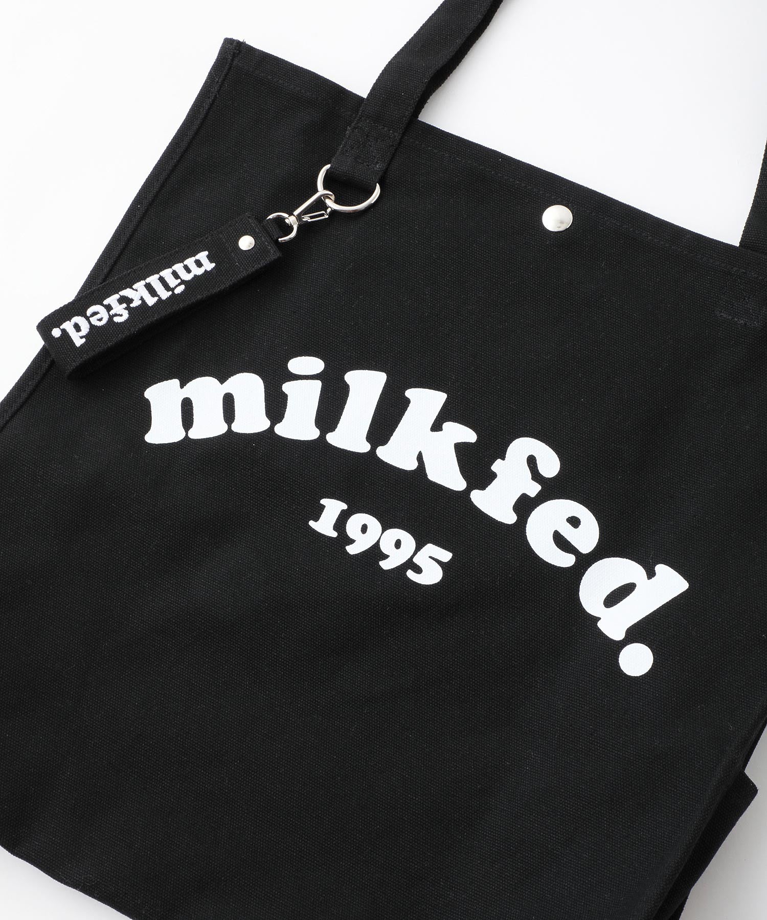 PIPING SQUARE TOTE COOPER LOGO MILKFED.