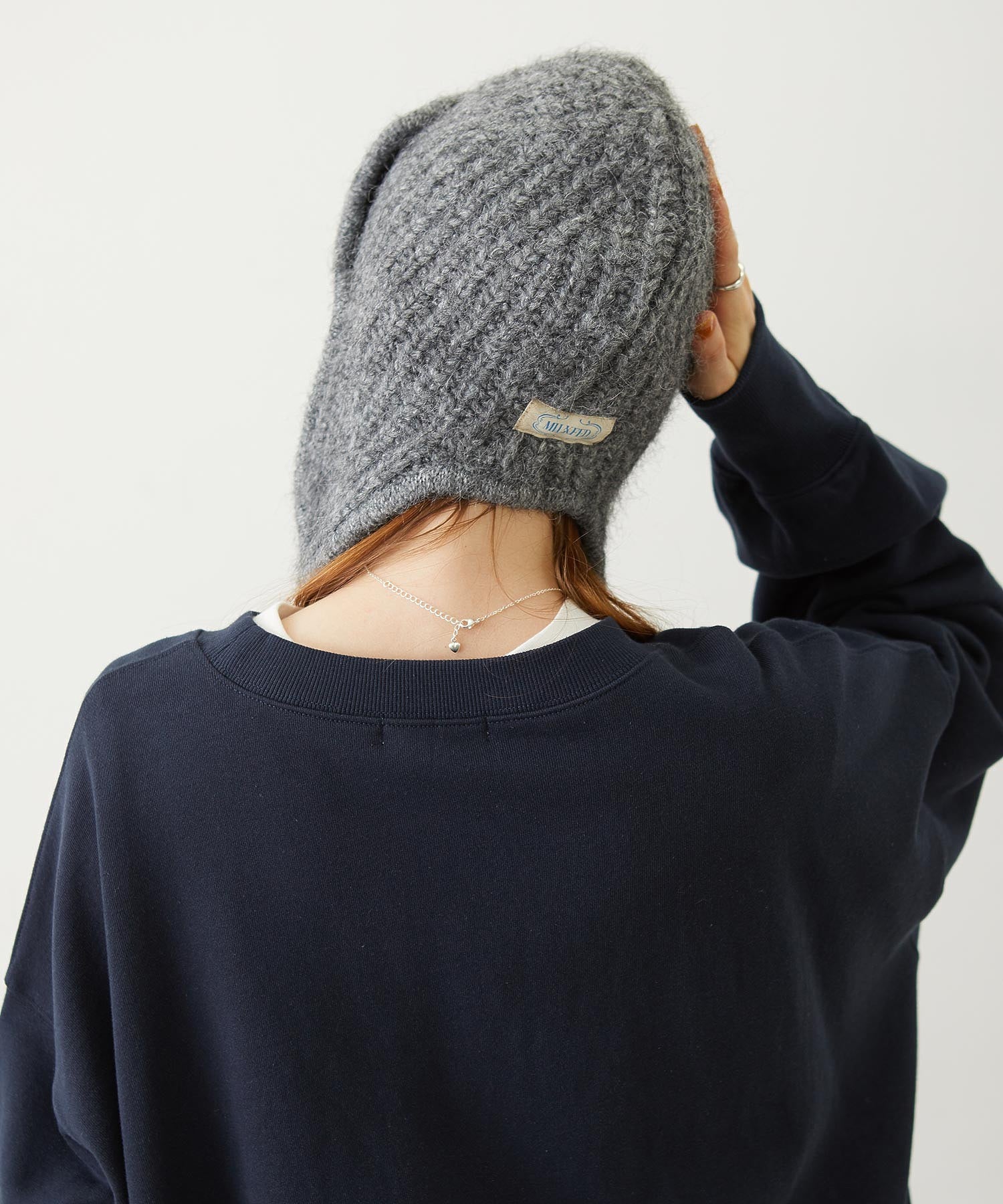EAR FLAP KNIT CAP